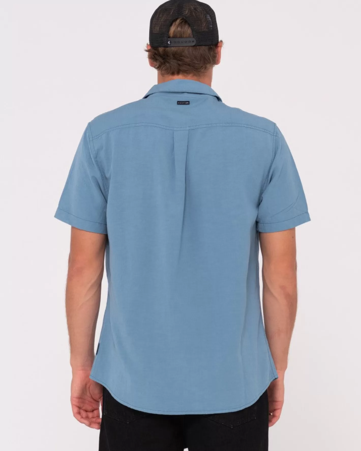 Niños Rusty Camisa De Lino De Manga Corta Overtone Para Niños