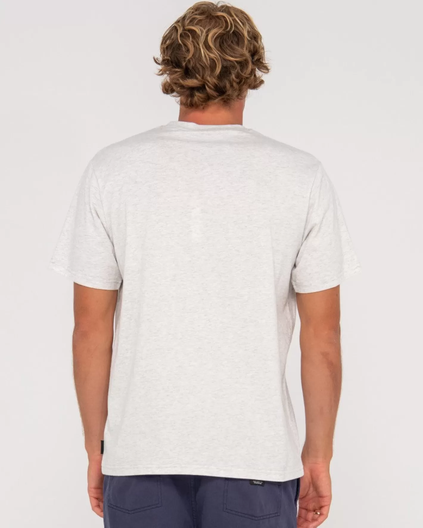Hombre Rusty Camiseta De Manga Corta Con Doble Caida