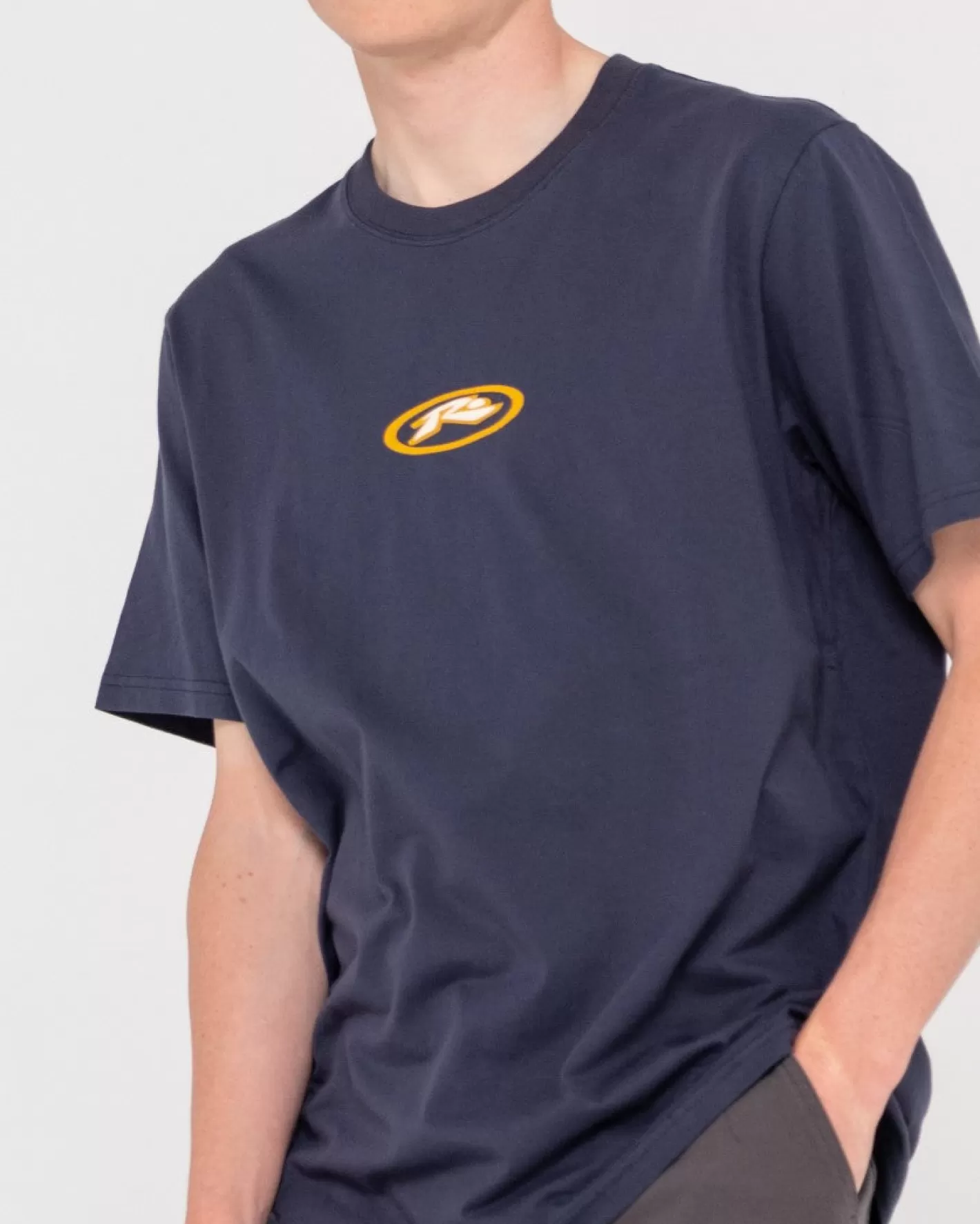 Hombre Rusty Camiseta De Manga Corta Con Estampado Heritage De Slowmo