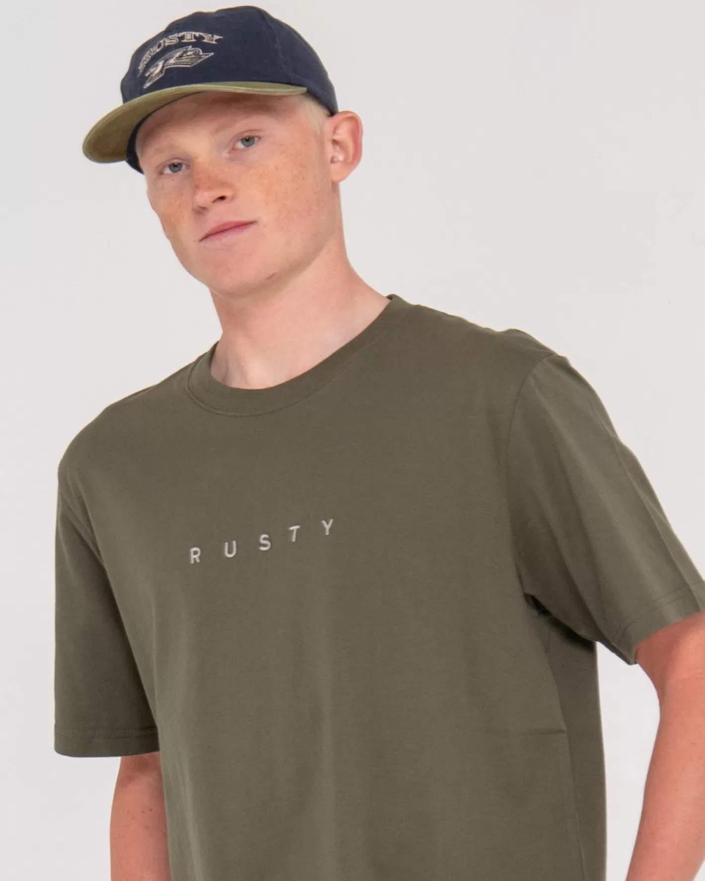 Hombre Rusty Camiseta De Manga Corta De Corte Corto 2