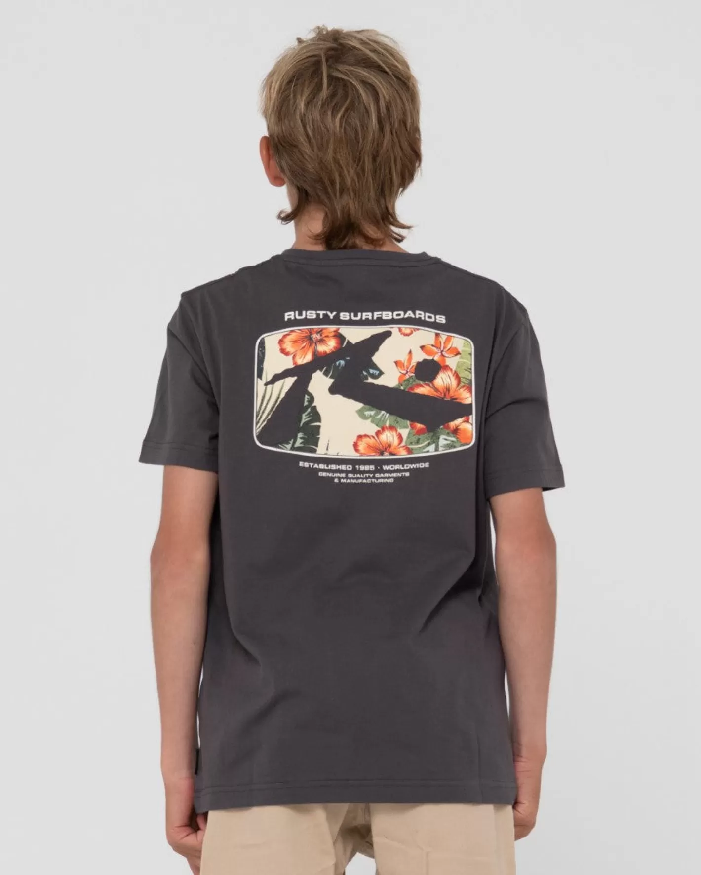 Niños Rusty Camiseta Grafica De Manga Corta Advocate Para Niños