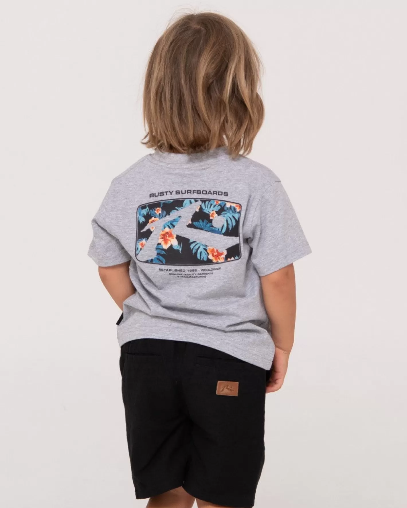 Niños Rusty Camiseta Grafica De Manga Corta Advocate Runts