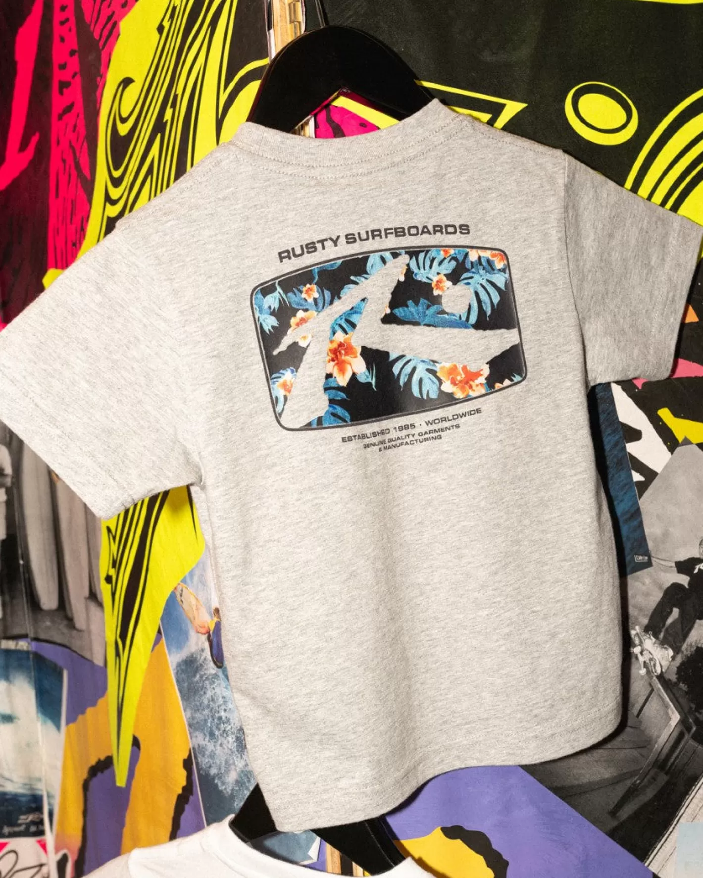 Niños Rusty Camiseta Grafica De Manga Corta Advocate Runts