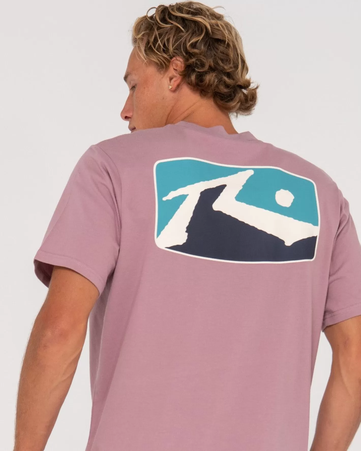 Hombre Rusty Camiseta Grafica De Manga Corta Click Bait