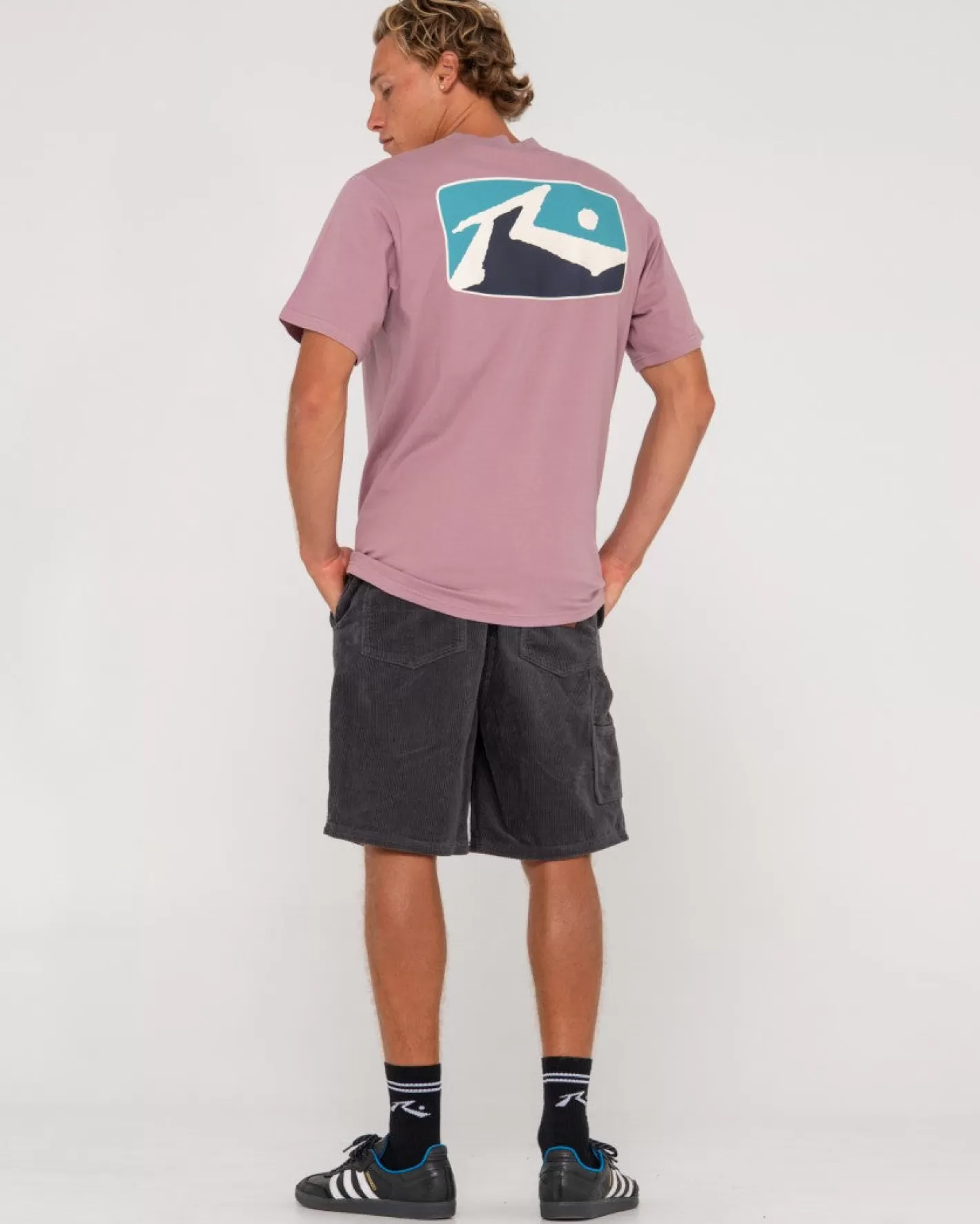 Hombre Rusty Camiseta Grafica De Manga Corta Click Bait