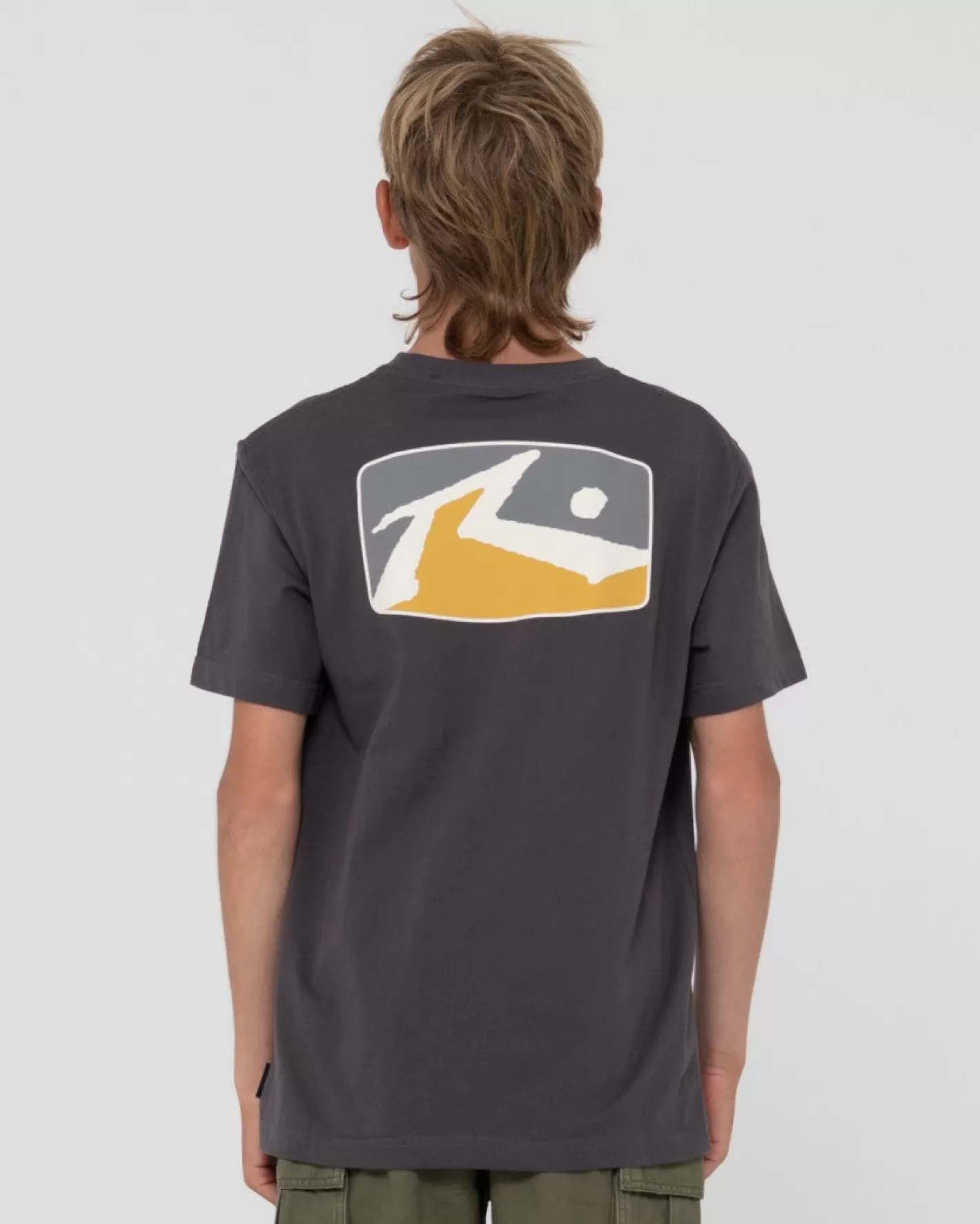 Niños Rusty Camiseta Grafica De Manga Corta Click Bait Para Niños