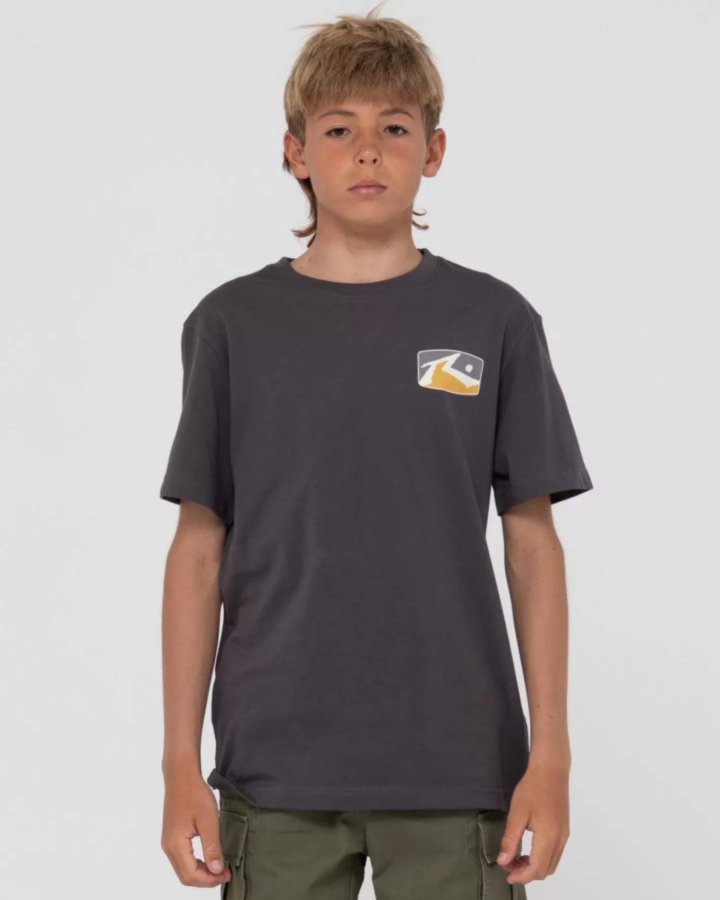 Niños Rusty Camiseta Grafica De Manga Corta Click Bait Para Niños