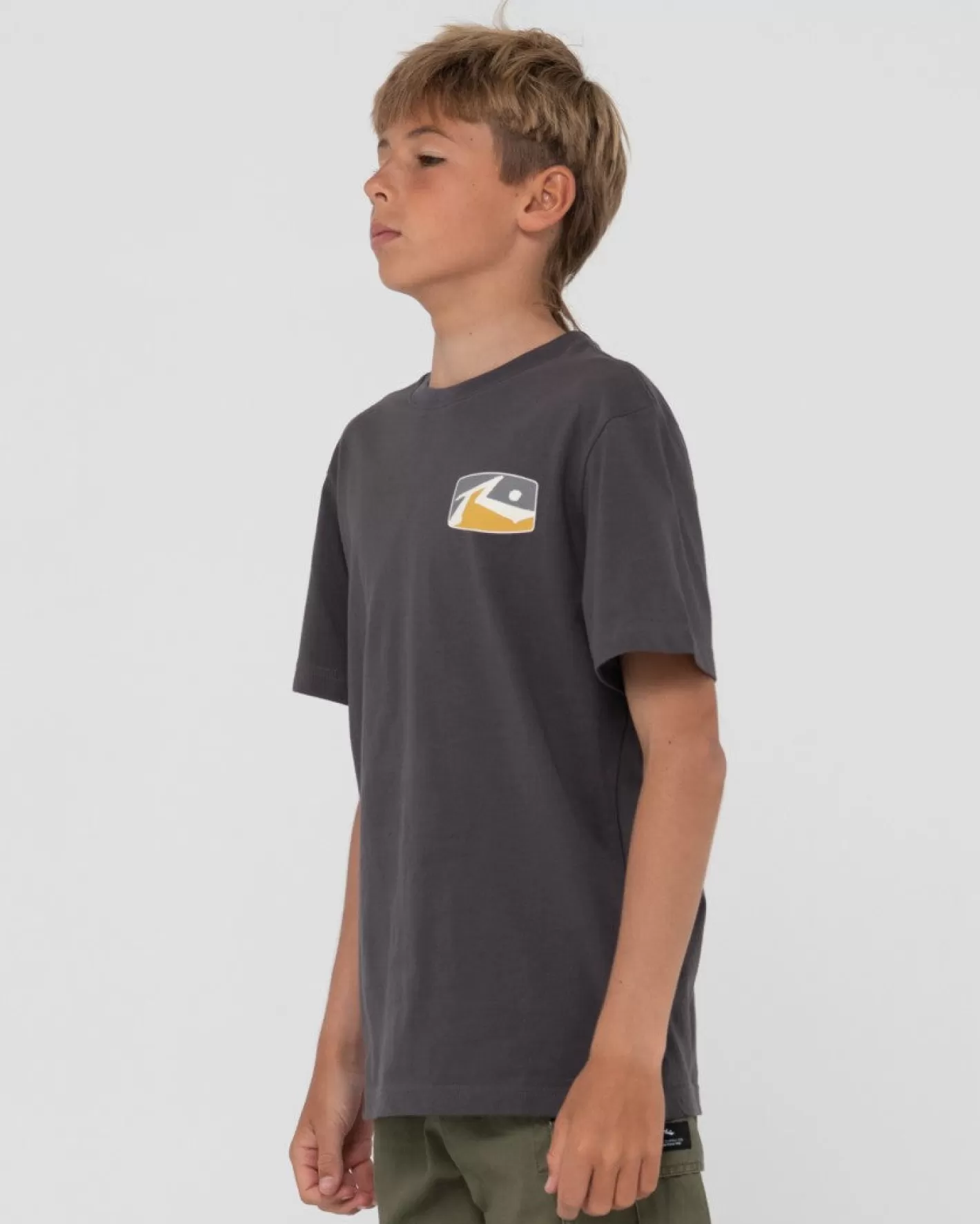 Niños Rusty Camiseta Grafica De Manga Corta Click Bait Para Niños