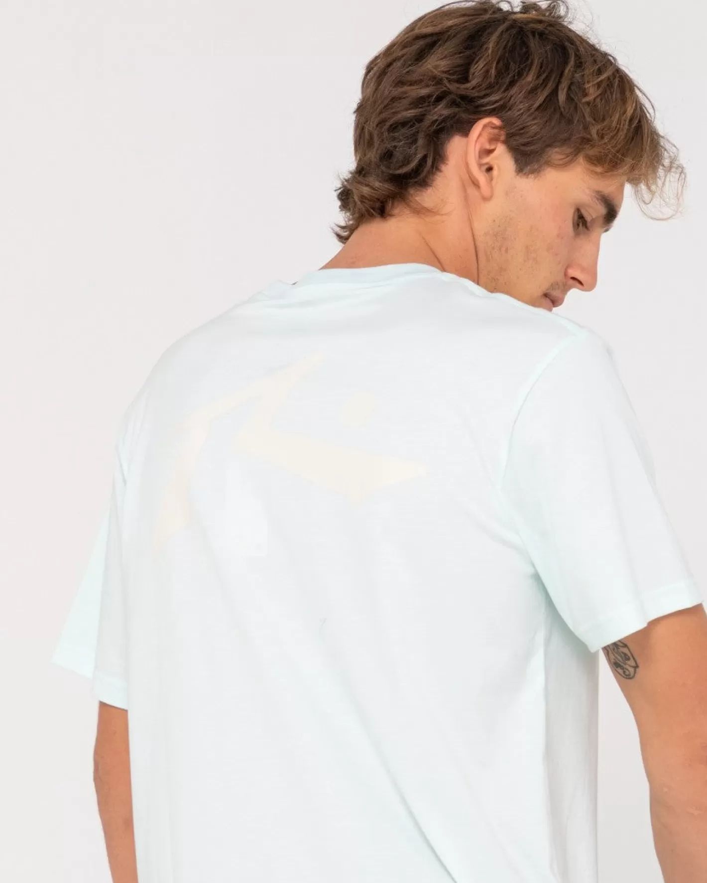 Hombre Rusty Camiseta Grafica De Manga Corta De Competicion