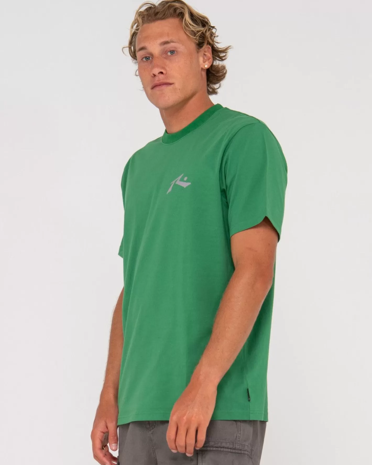 Hombre Rusty Camiseta Grafica De Manga Corta De Competicion