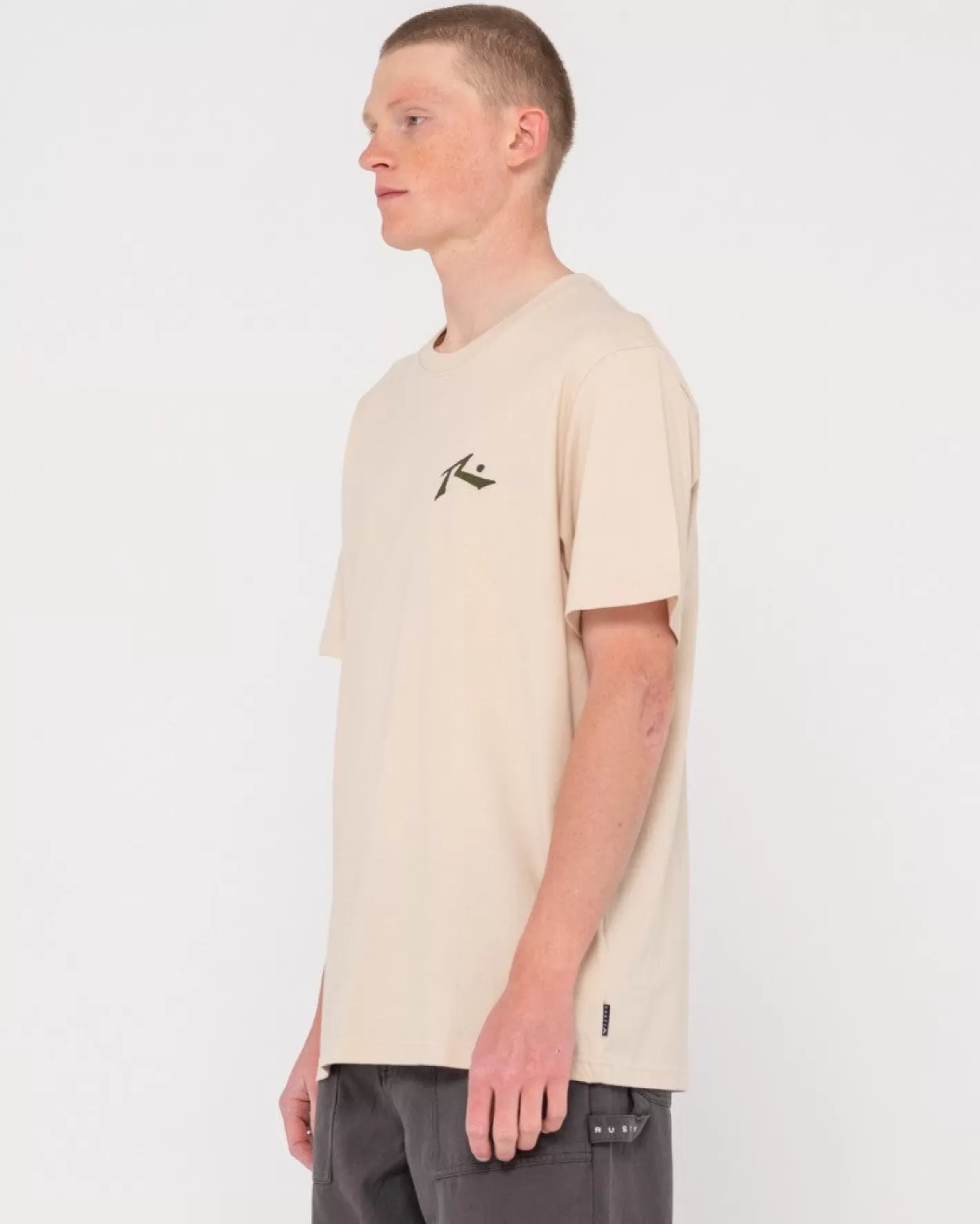 Hombre Rusty Camiseta Grafica De Manga Corta De Competicion