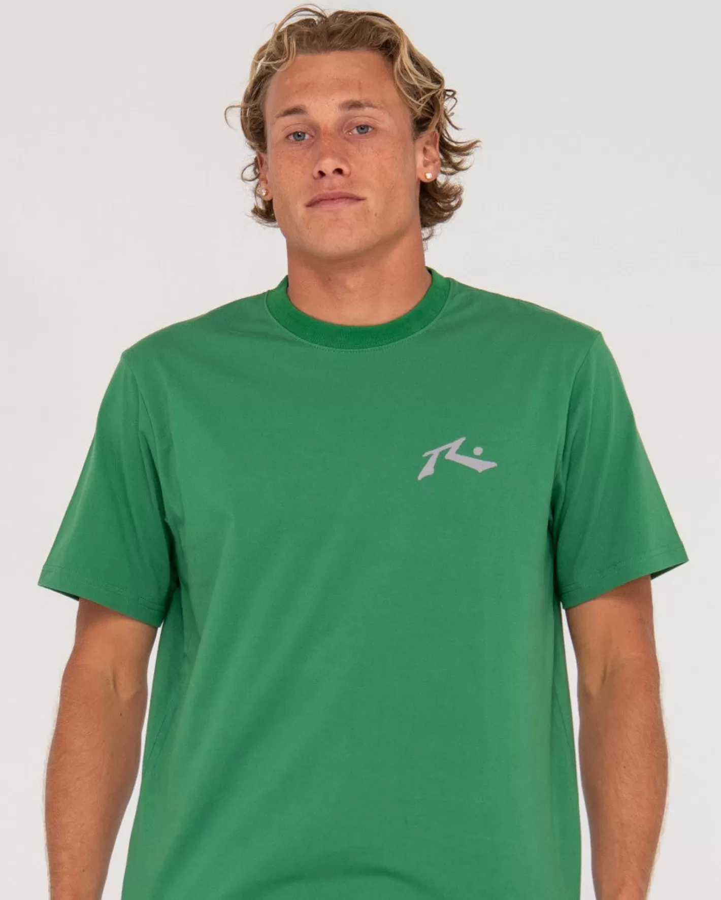 Hombre Rusty Camiseta Grafica De Manga Corta De Competicion