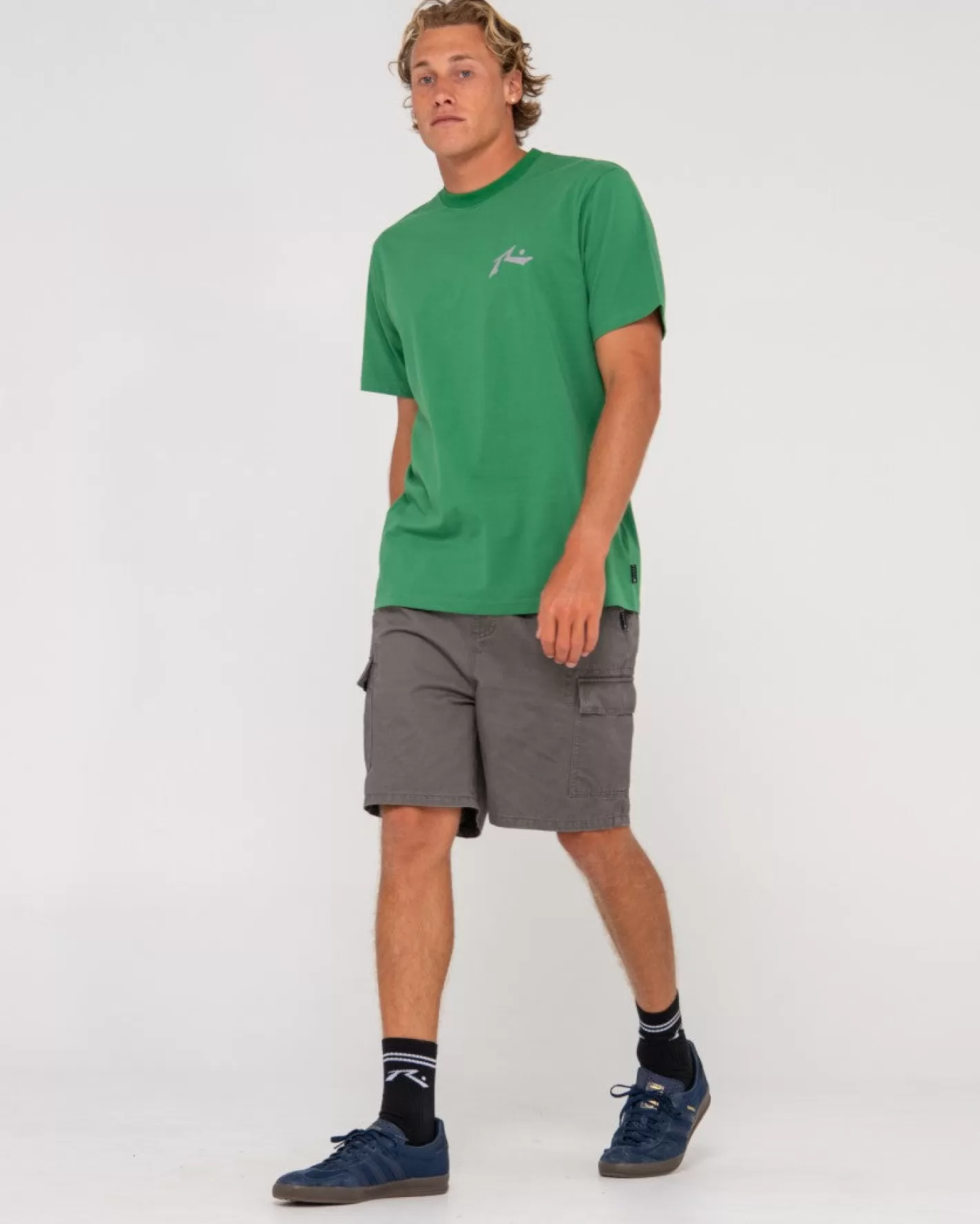 Hombre Rusty Camiseta Grafica De Manga Corta De Competicion