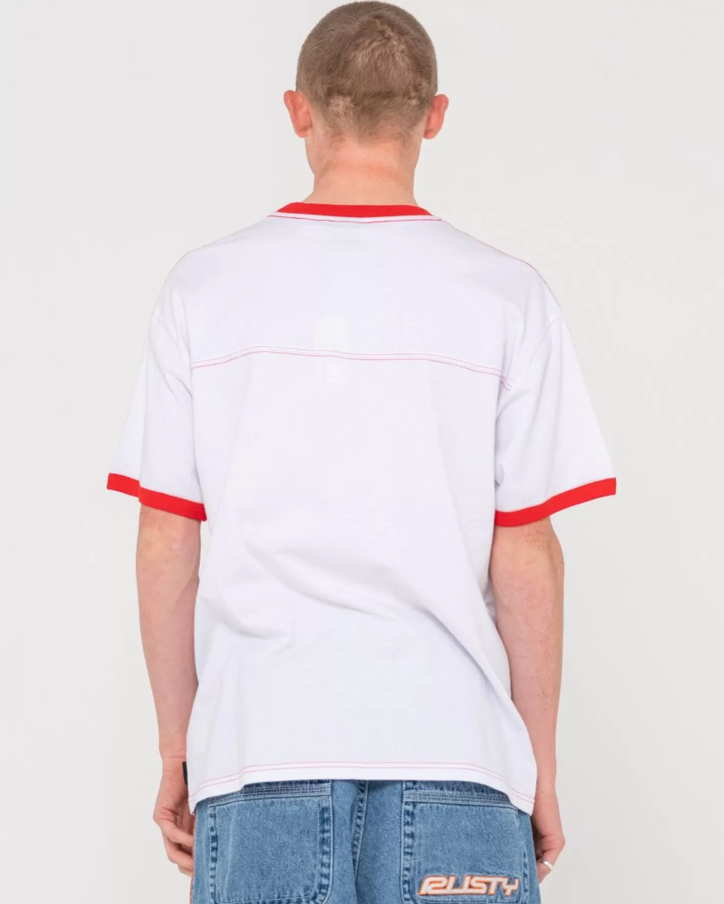 Hombre Rusty Camiseta Grafica De Manga Corta Dead Ringer