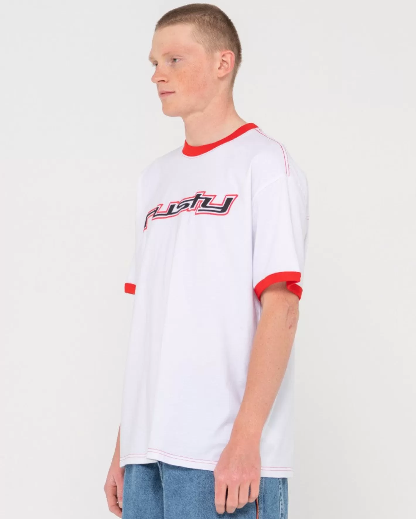 Hombre Rusty Camiseta Grafica De Manga Corta Dead Ringer