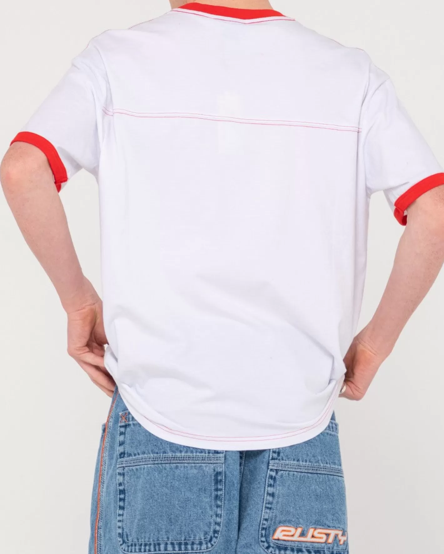 Hombre Rusty Camiseta Grafica De Manga Corta Dead Ringer