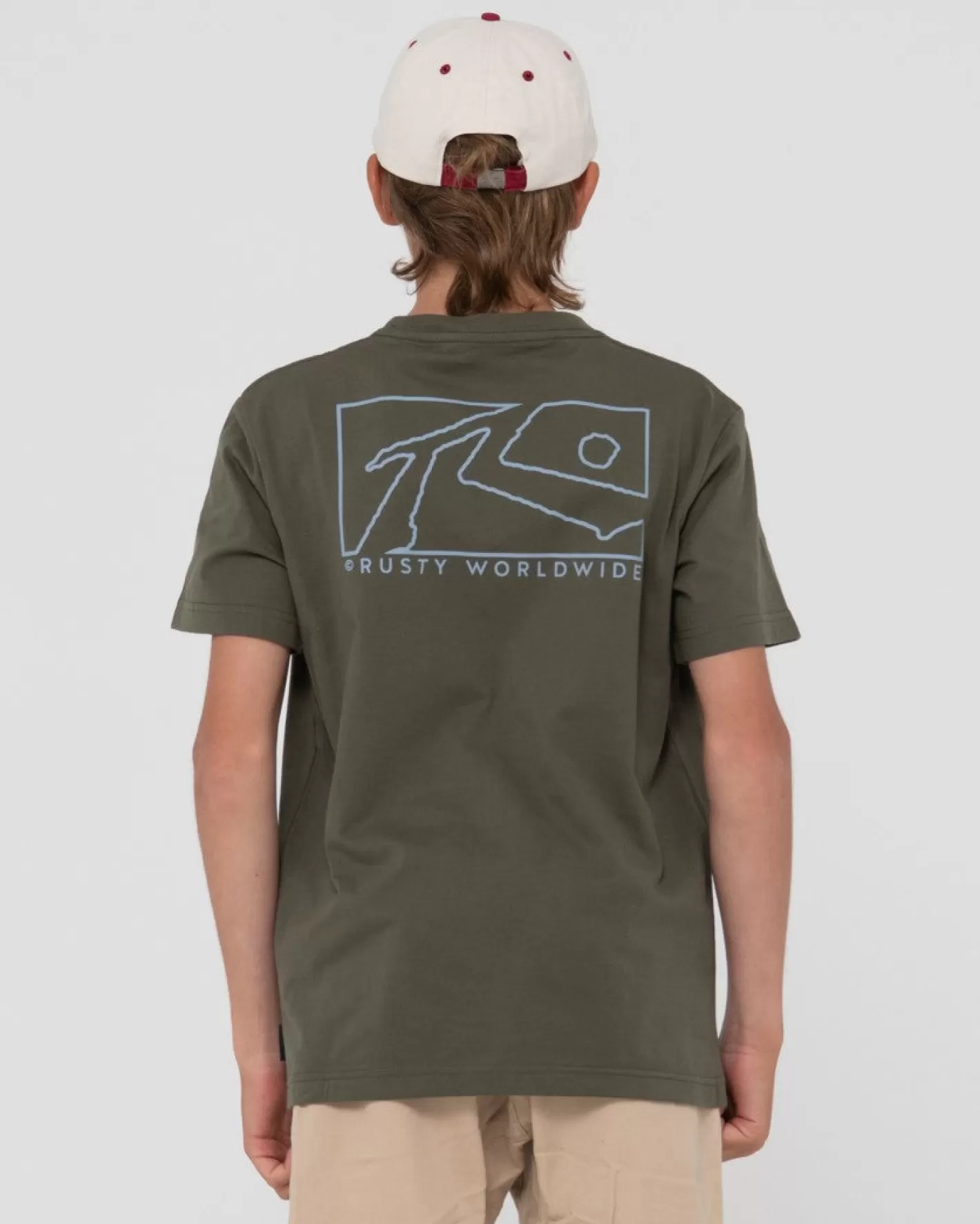 Niños Rusty Camiseta Grafica De Manga Corta En Caja Para Niños