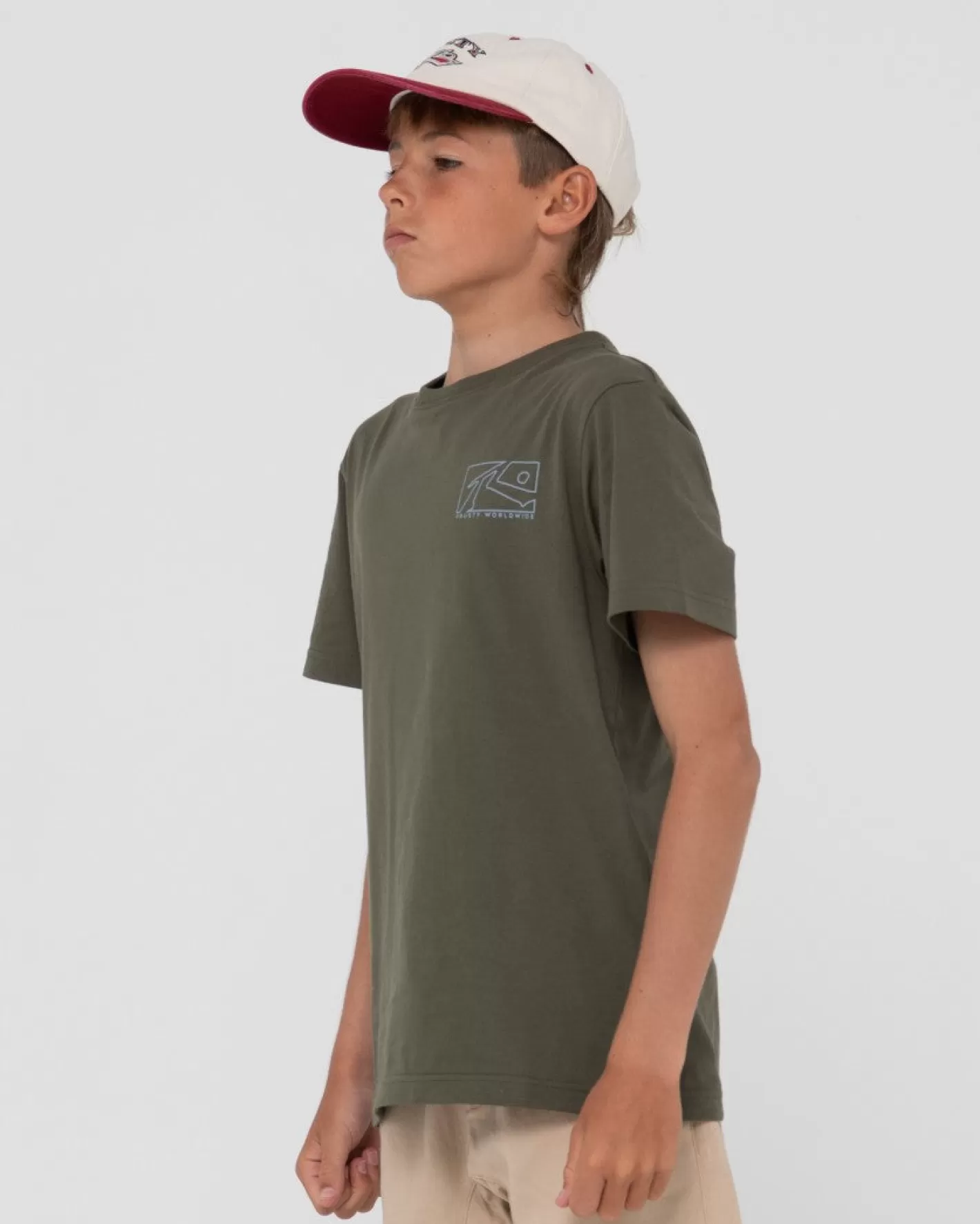 Niños Rusty Camiseta Grafica De Manga Corta En Caja Para Niños