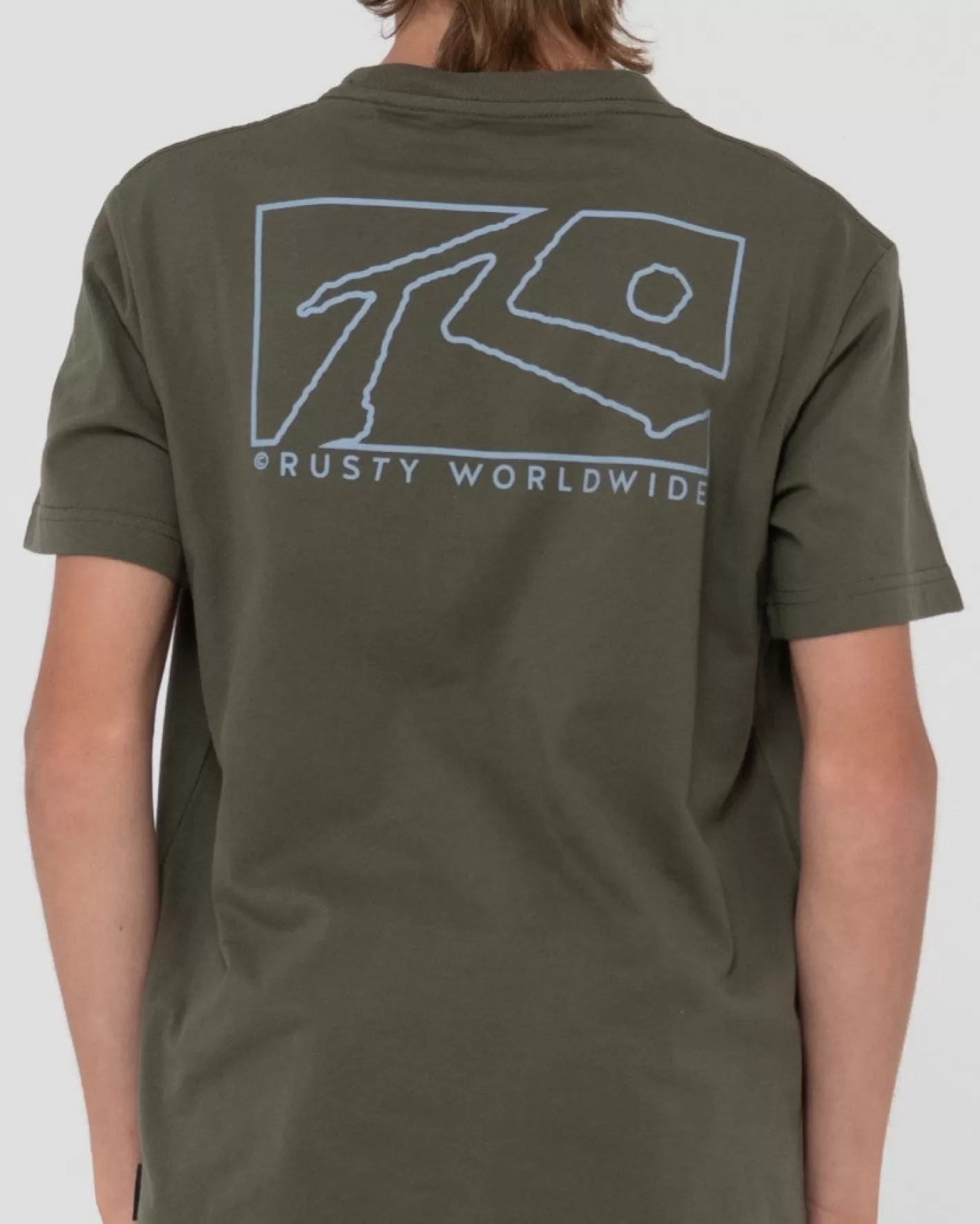 Niños Rusty Camiseta Grafica De Manga Corta En Caja Para Niños