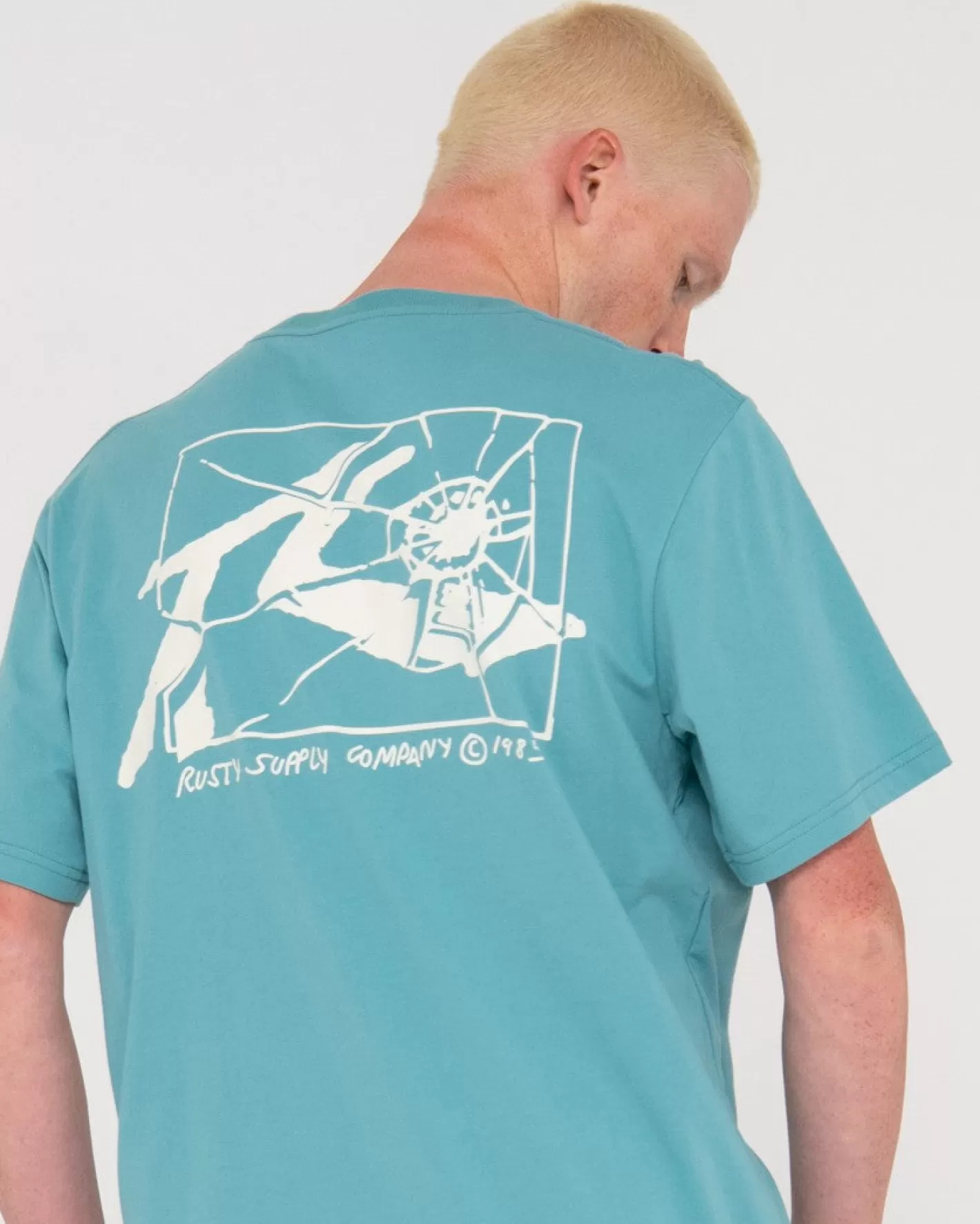 Hombre Rusty Camiseta Grafica De Manga Corta Shattered Dreams