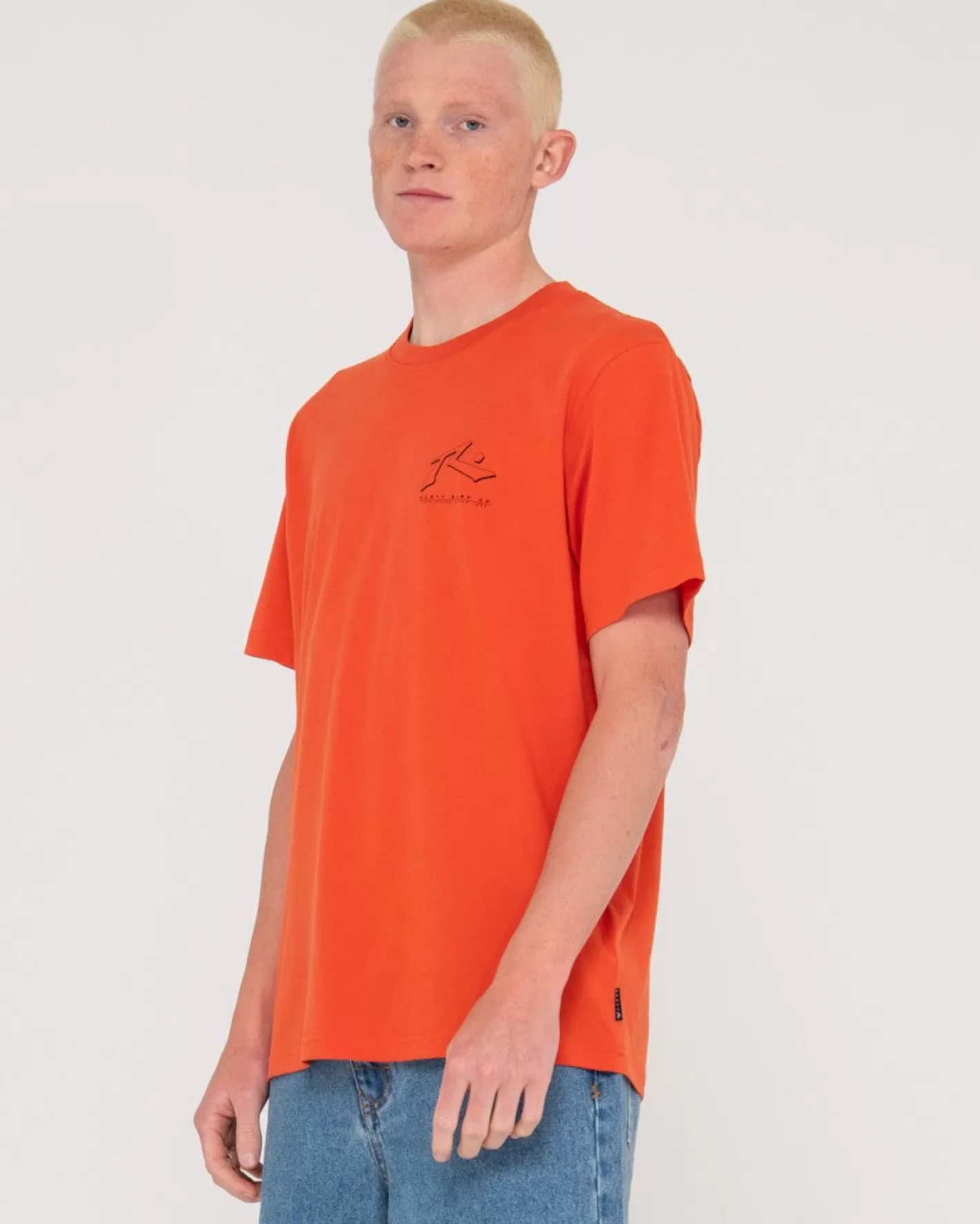 Hombre Rusty Camiseta Grafica De Manga Corta Sleds And Meds