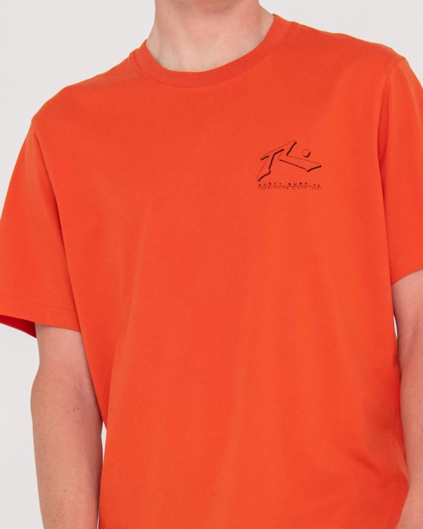 Hombre Rusty Camiseta Grafica De Manga Corta Sleds And Meds
