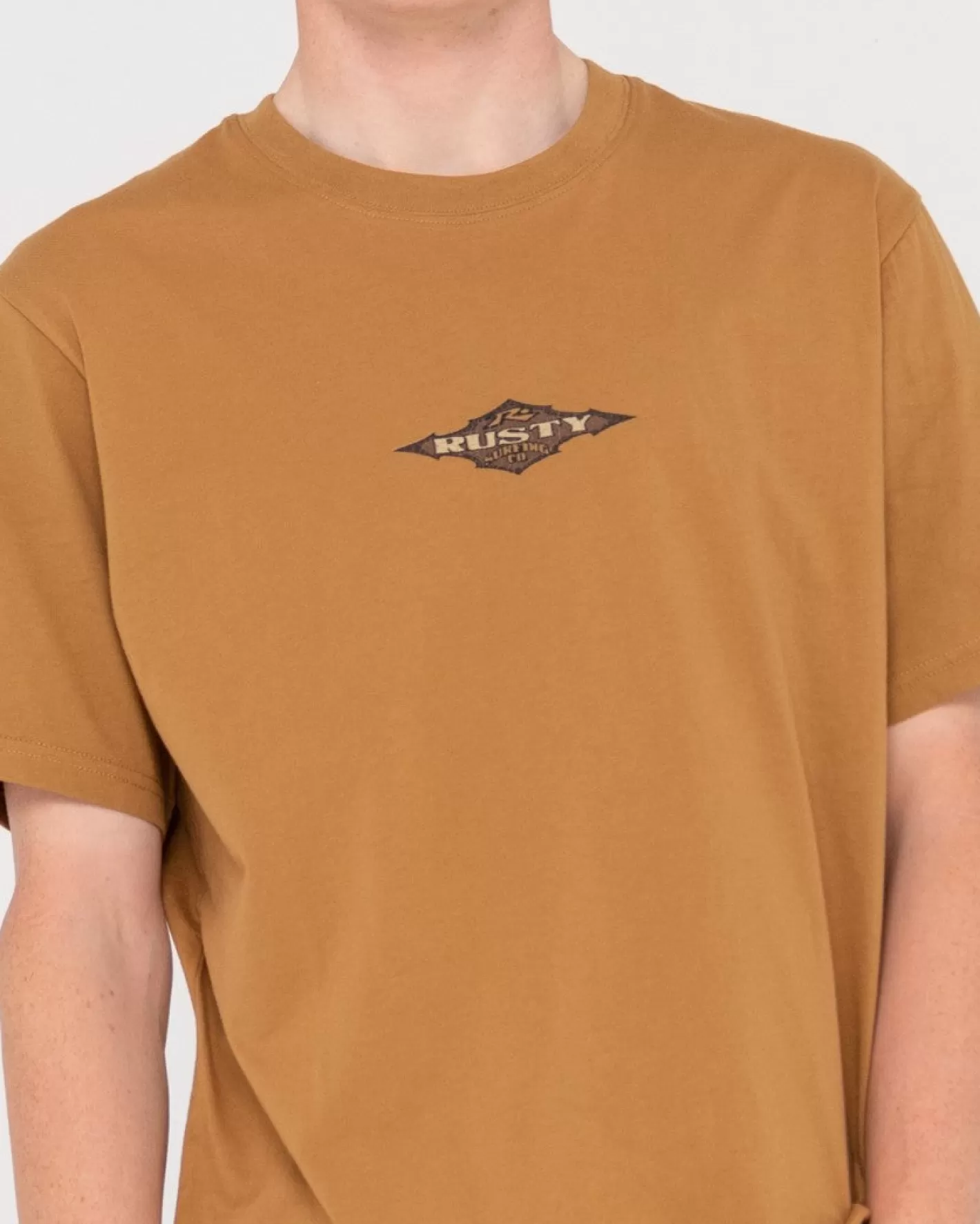 Hombre Rusty Camiseta Grafica De Manga Corta Spikey Boy