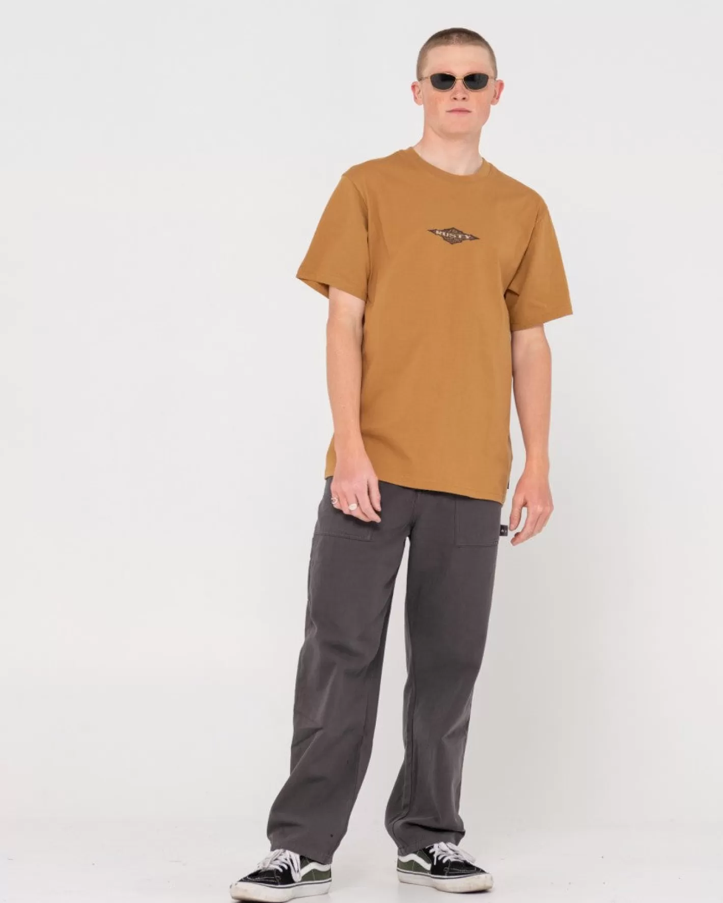 Hombre Rusty Camiseta Grafica De Manga Corta Spikey Boy