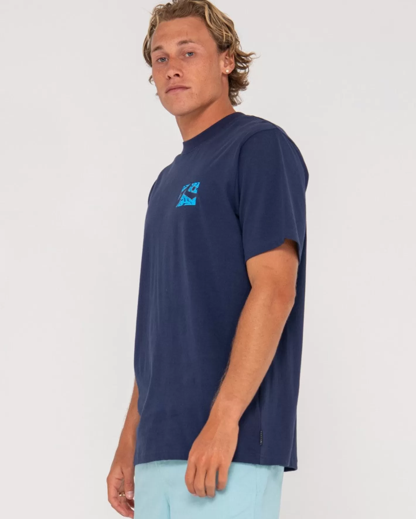 Hombre Rusty Camiseta Grafica De Manga Corta Splat Down
