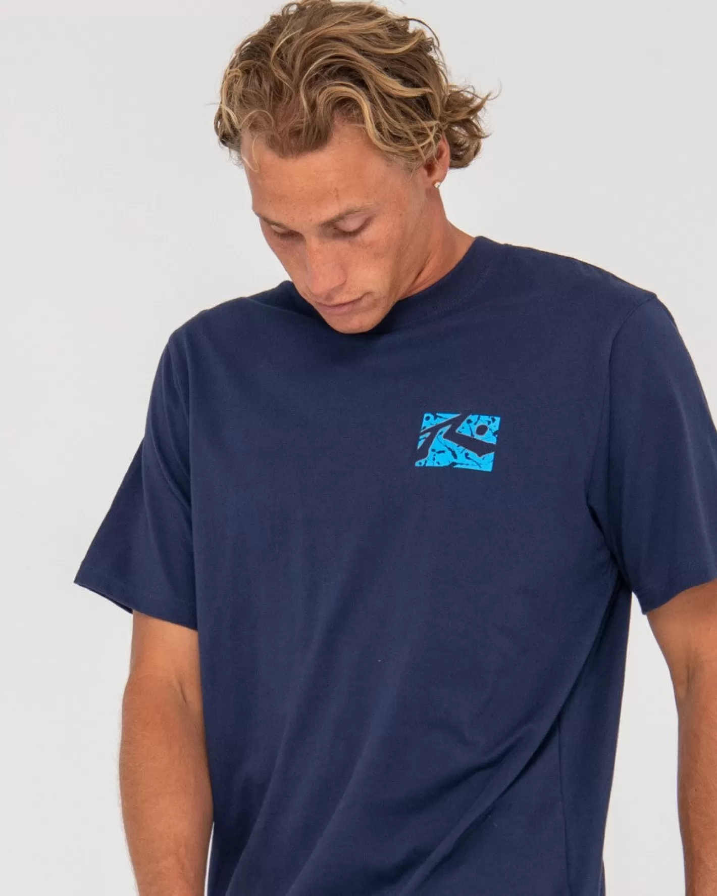 Hombre Rusty Camiseta Grafica De Manga Corta Splat Down