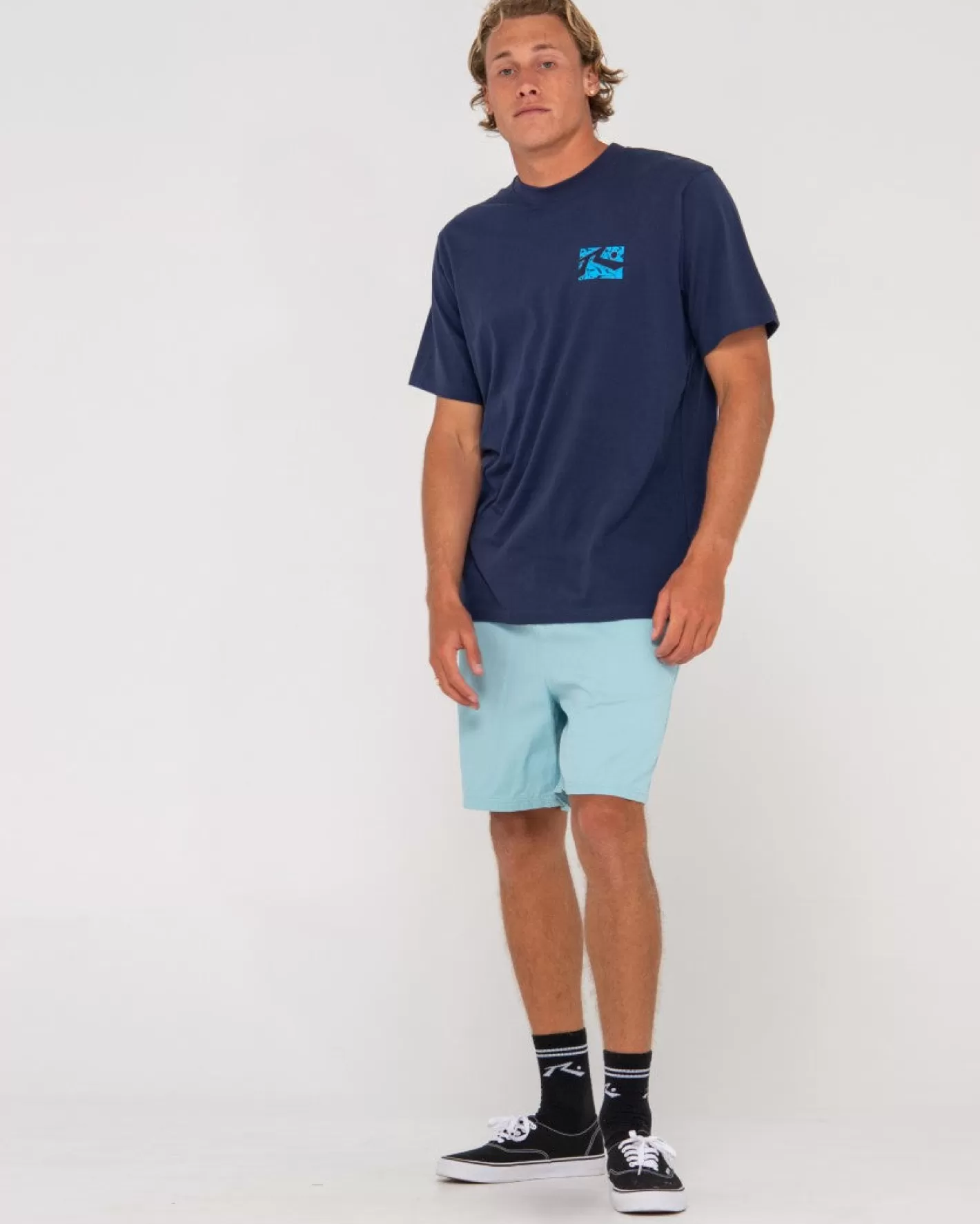 Hombre Rusty Camiseta Grafica De Manga Corta Splat Down