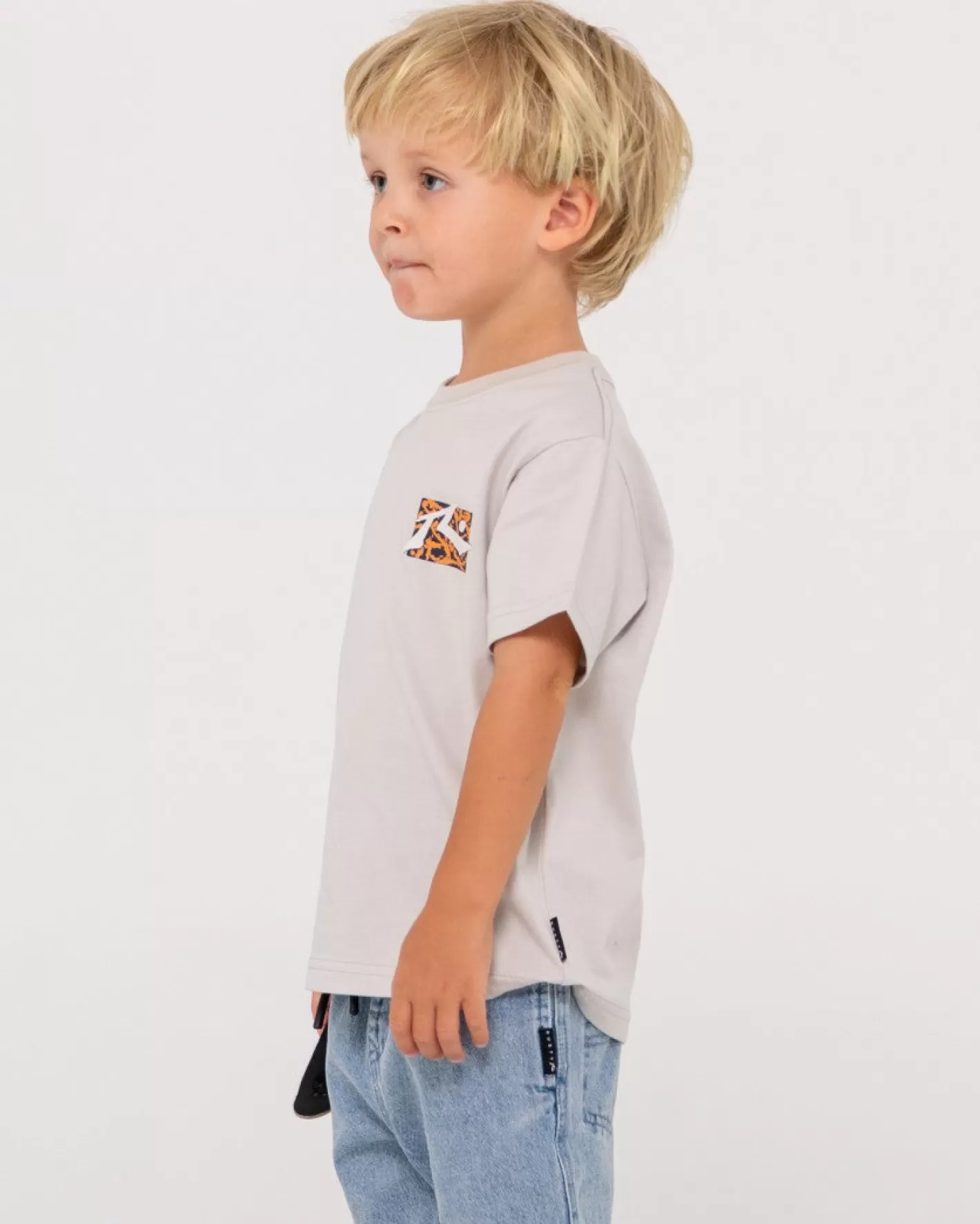 Niños Rusty Camiseta Grafica De Manga Corta Splat Down Runts
