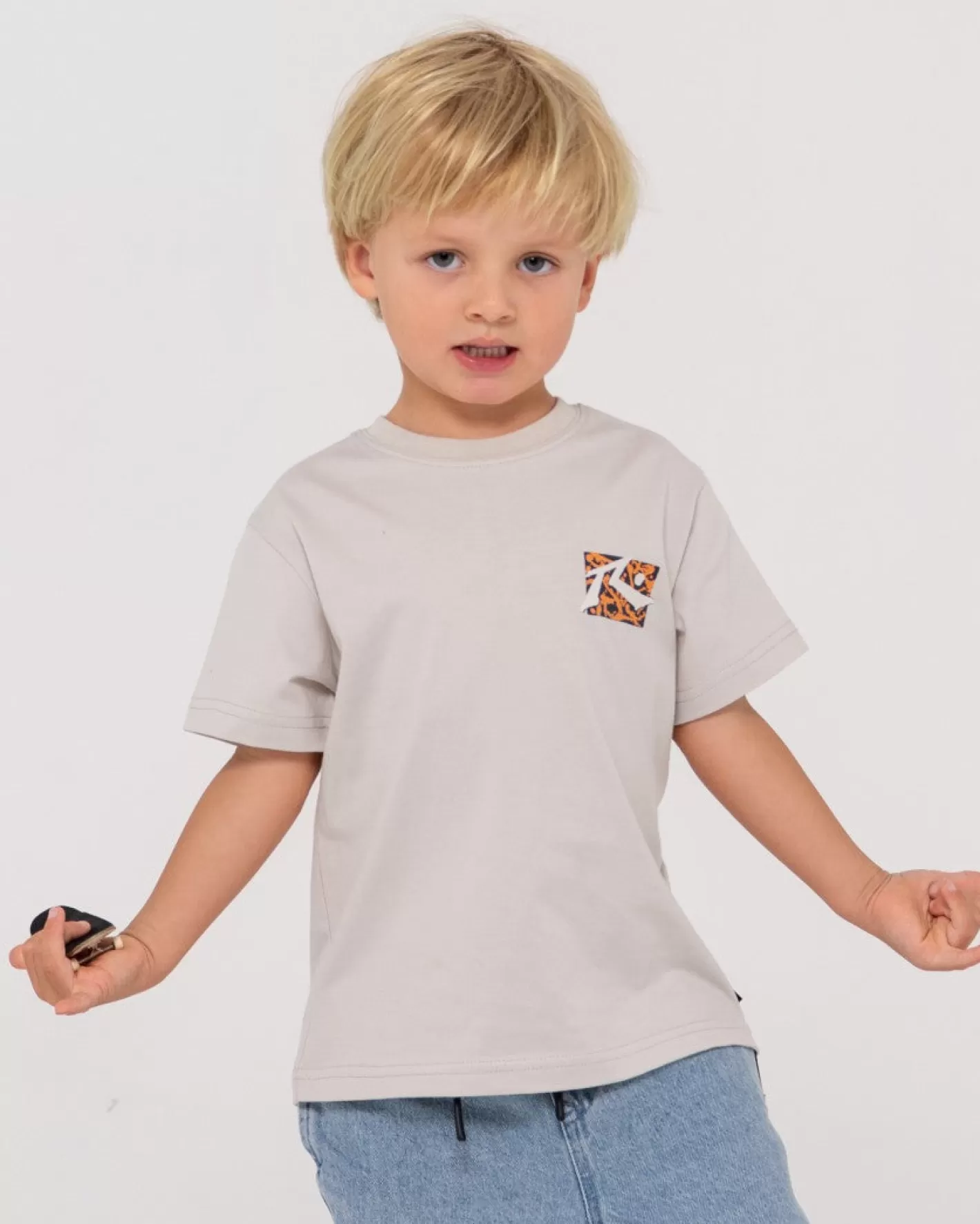 Niños Rusty Camiseta Grafica De Manga Corta Splat Down Runts