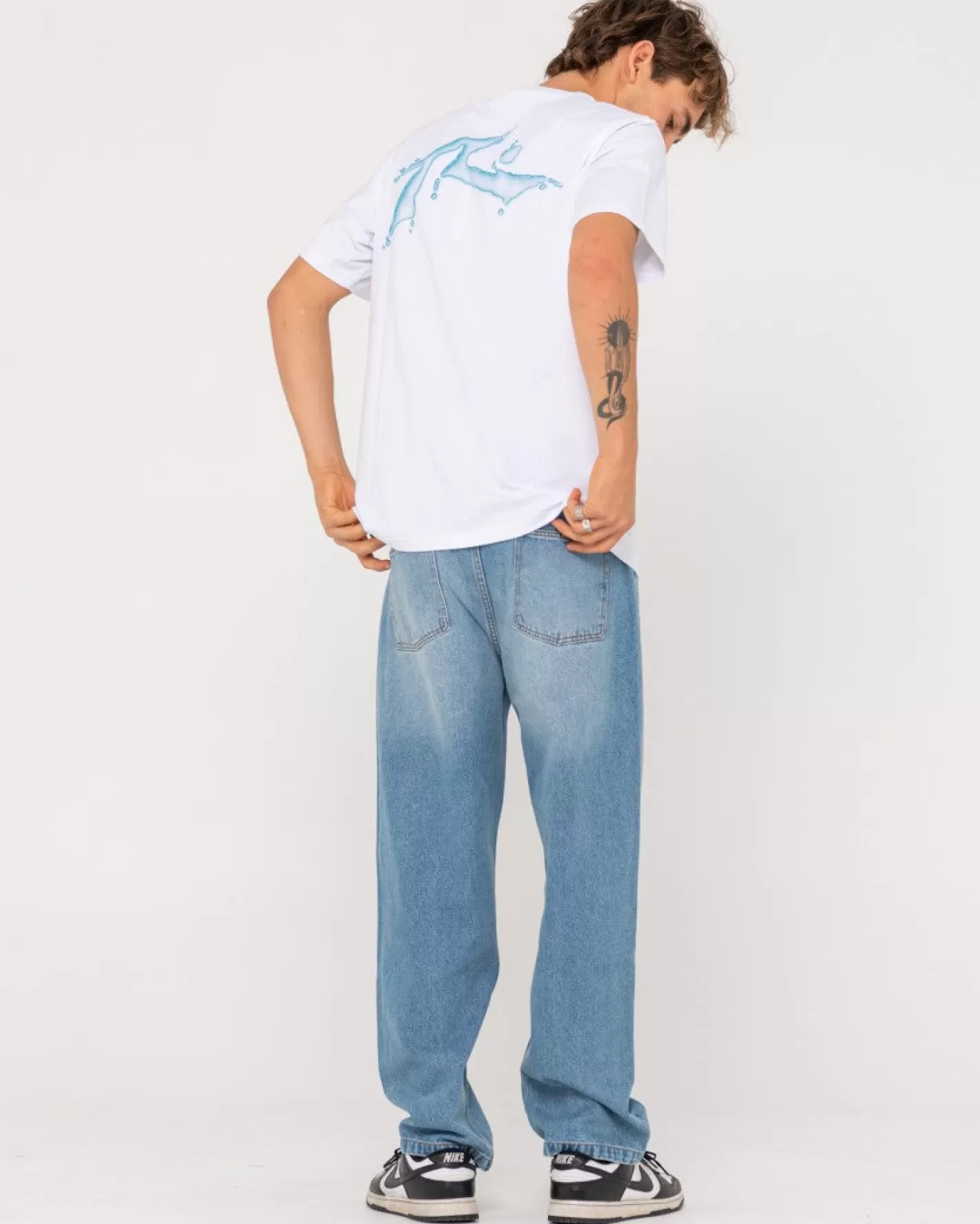 Hombre Rusty Camiseta Grafica De Manga Corta Super Soaker