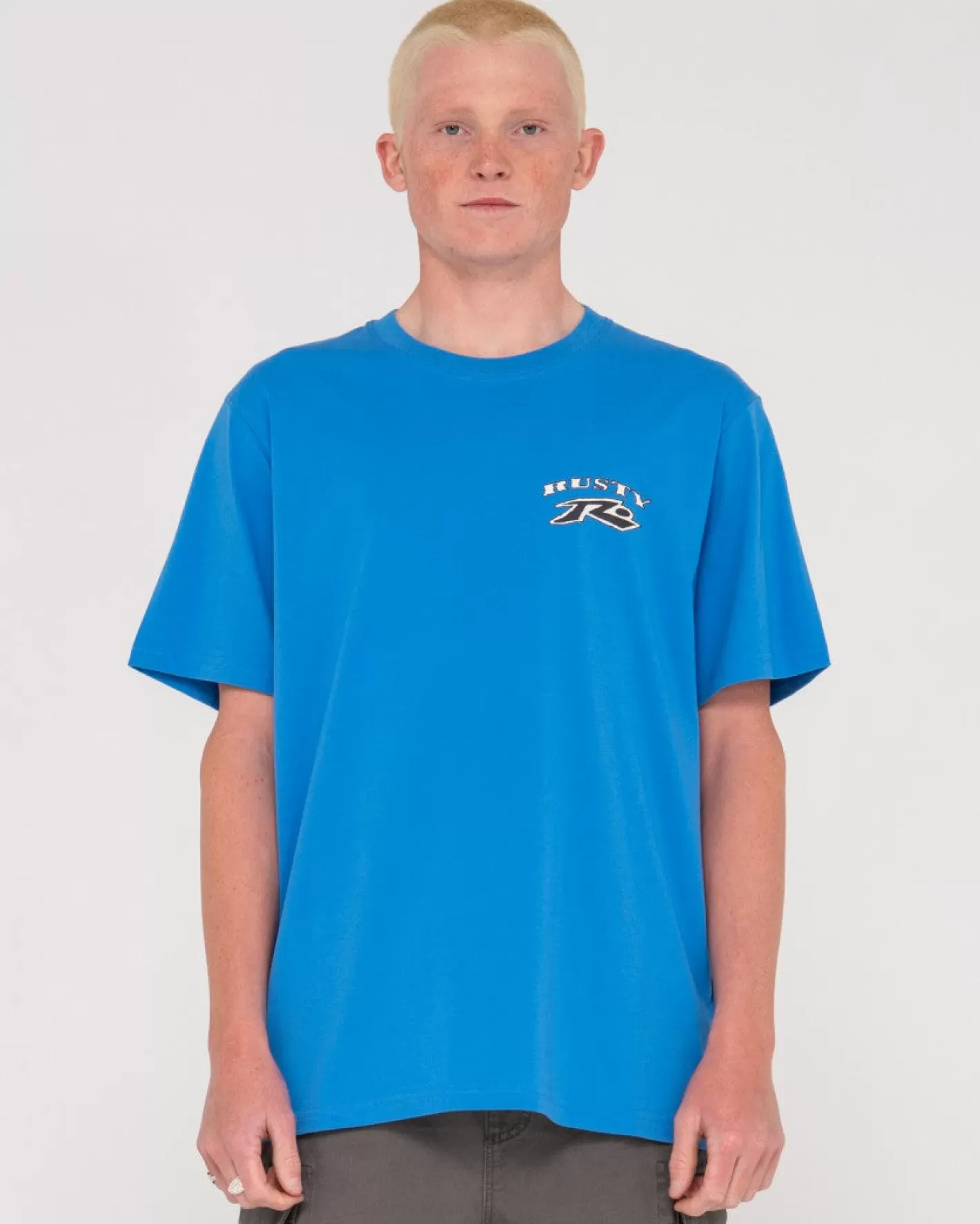 Hombre Rusty Camiseta Grafica De Manga Corta Tribal Burn