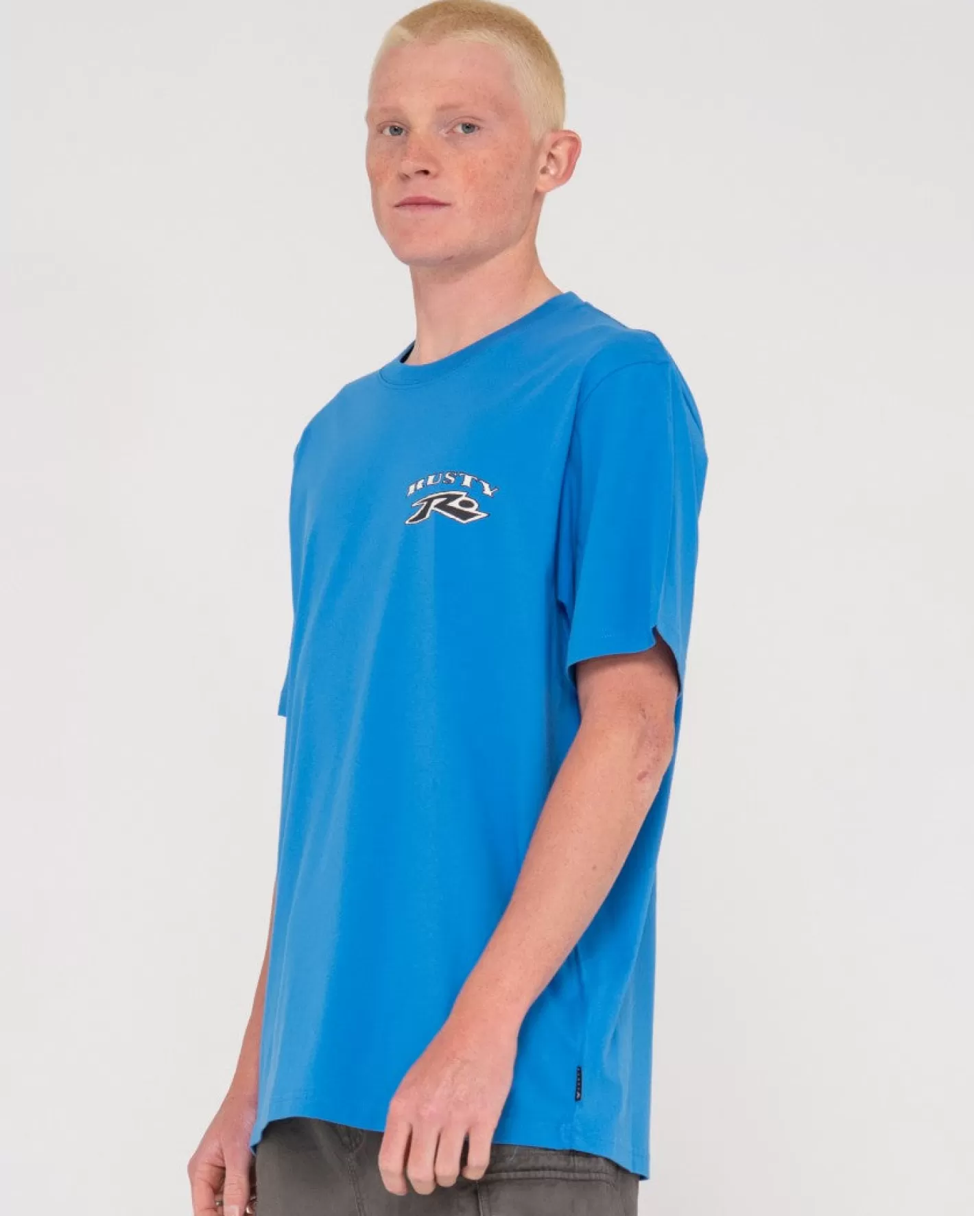 Hombre Rusty Camiseta Grafica De Manga Corta Tribal Burn