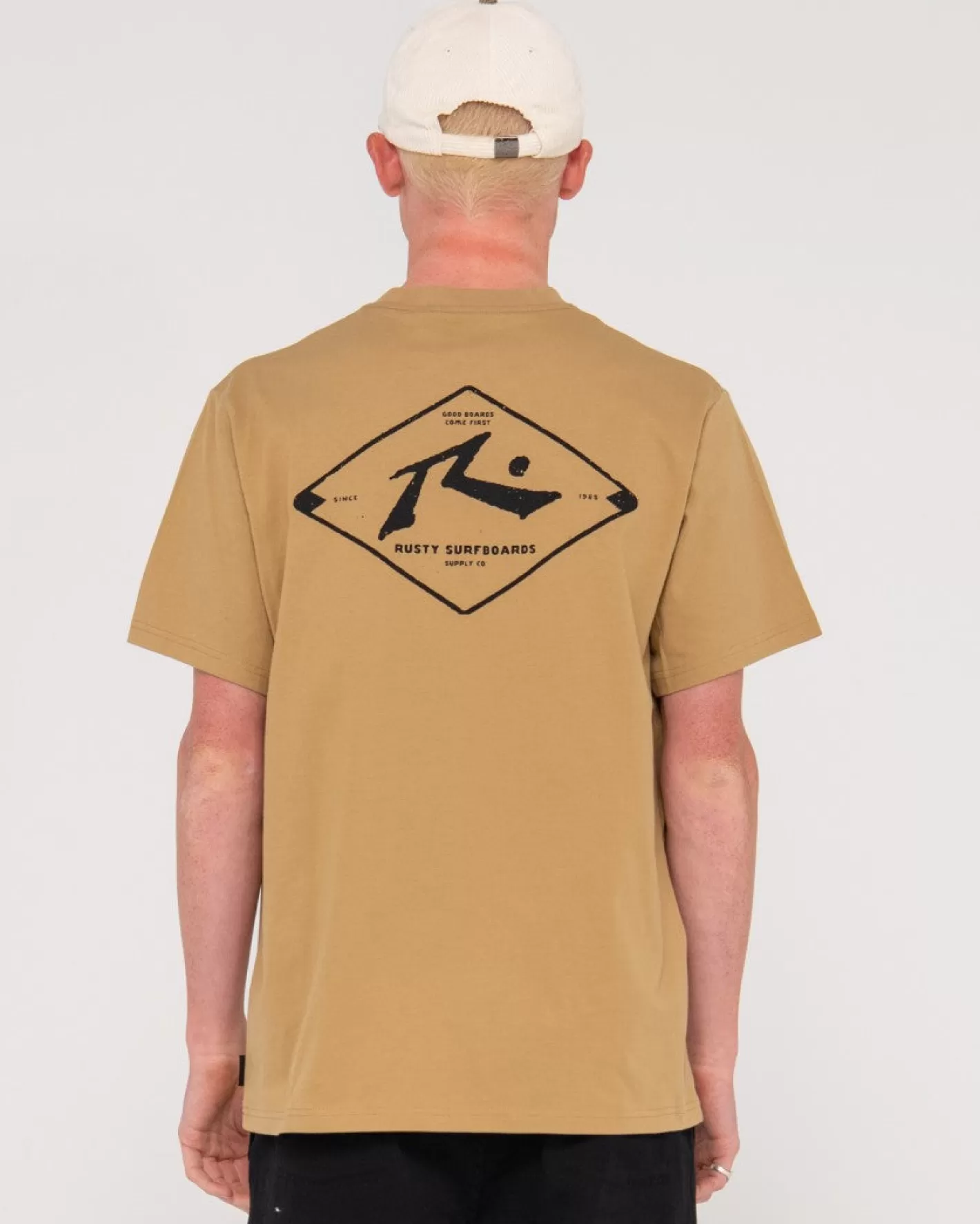 Hombre Rusty Camiseta Grafica De Manga Corta Wull Wolume