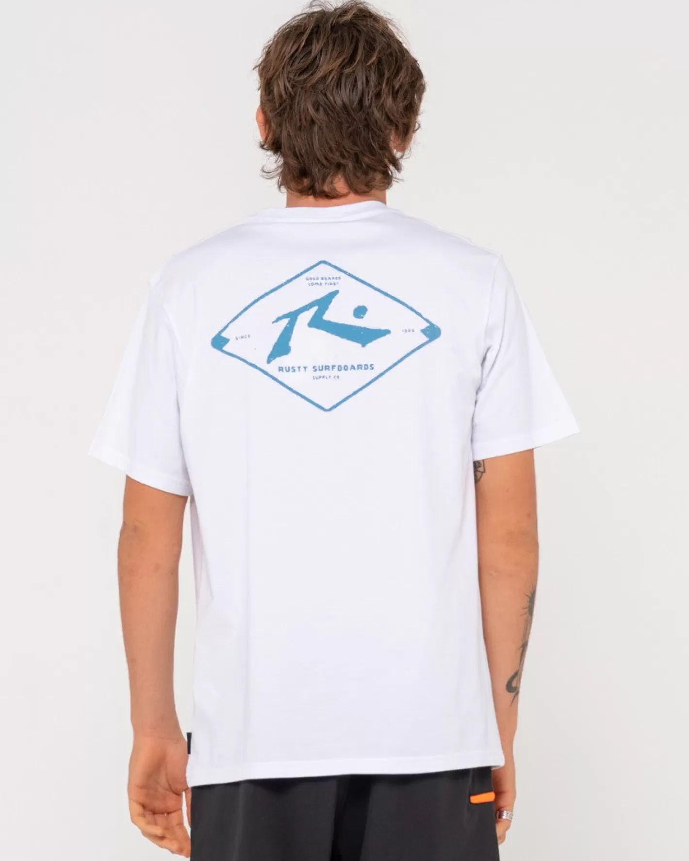 Hombre Rusty Camiseta Grafica De Manga Corta Wull Wolume