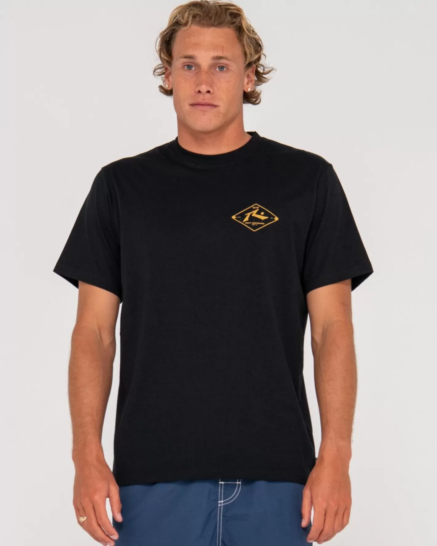 Hombre Rusty Camiseta Grafica De Manga Corta Wull Wolume