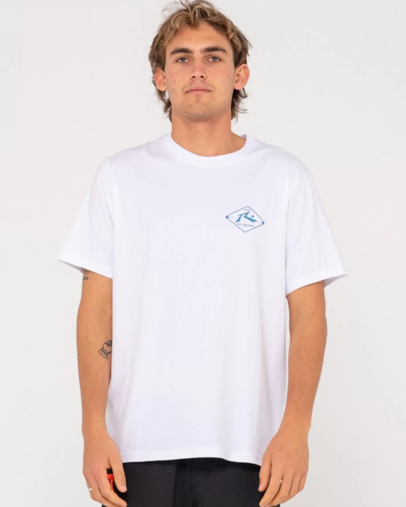 Hombre Rusty Camiseta Grafica De Manga Corta Wull Wolume