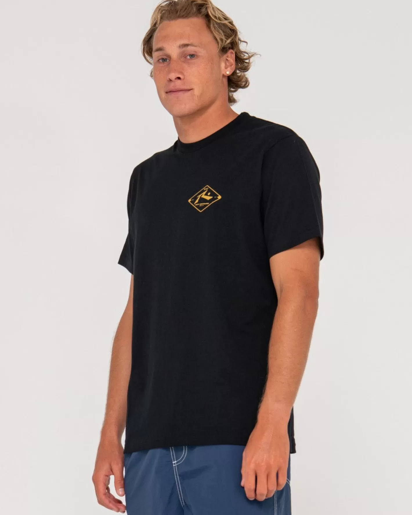 Hombre Rusty Camiseta Grafica De Manga Corta Wull Wolume