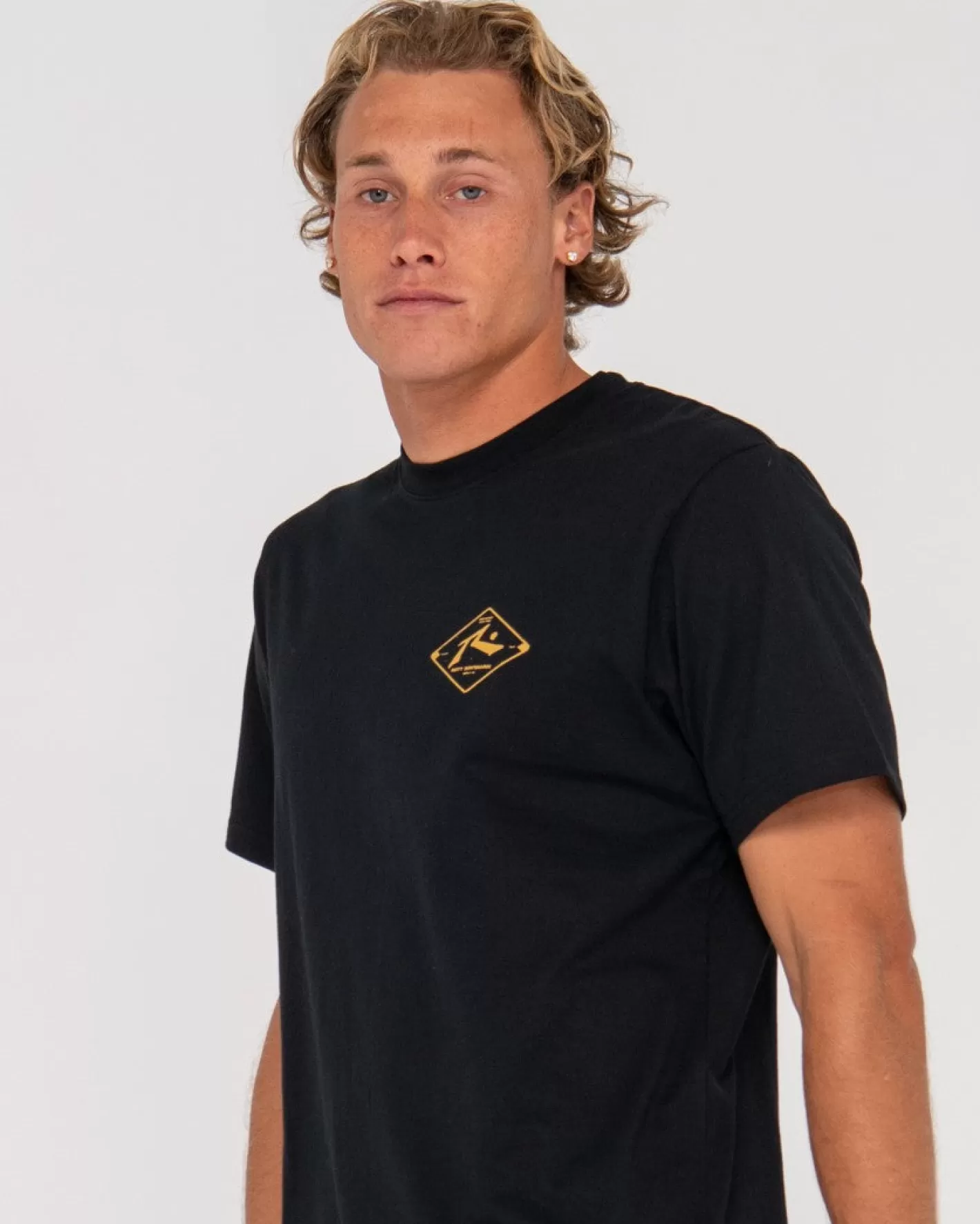 Hombre Rusty Camiseta Grafica De Manga Corta Wull Wolume