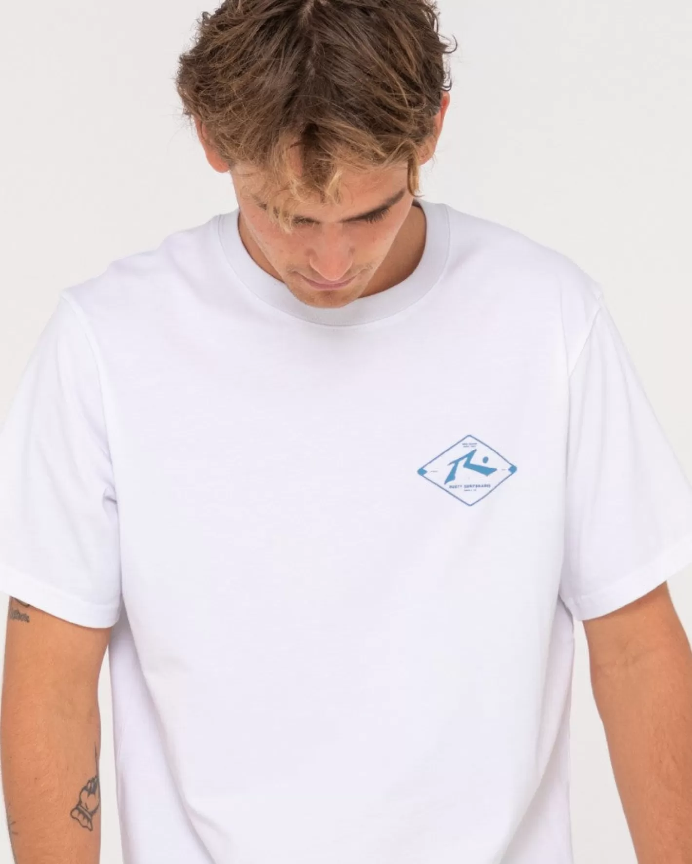 Hombre Rusty Camiseta Grafica De Manga Corta Wull Wolume