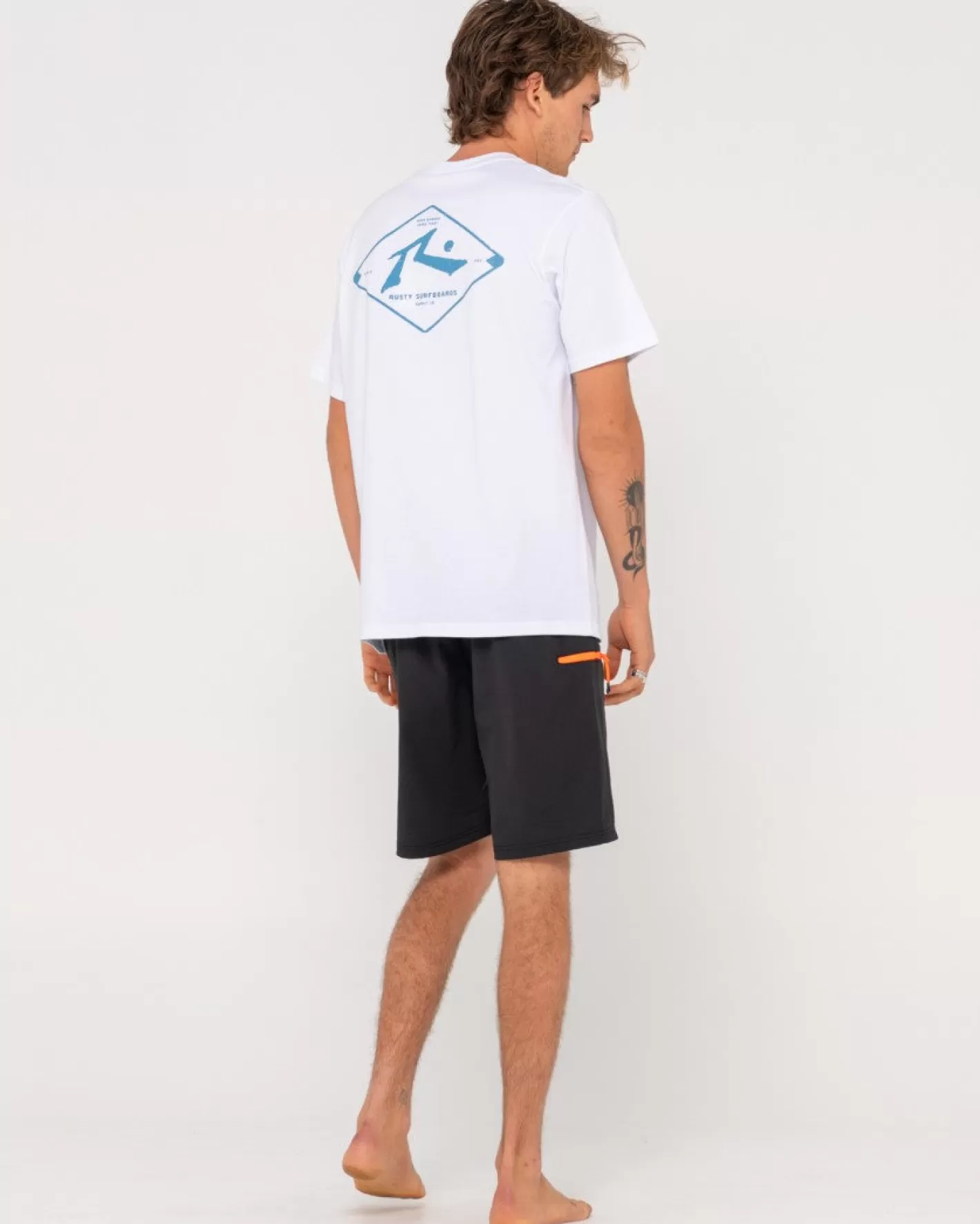 Hombre Rusty Camiseta Grafica De Manga Corta Wull Wolume