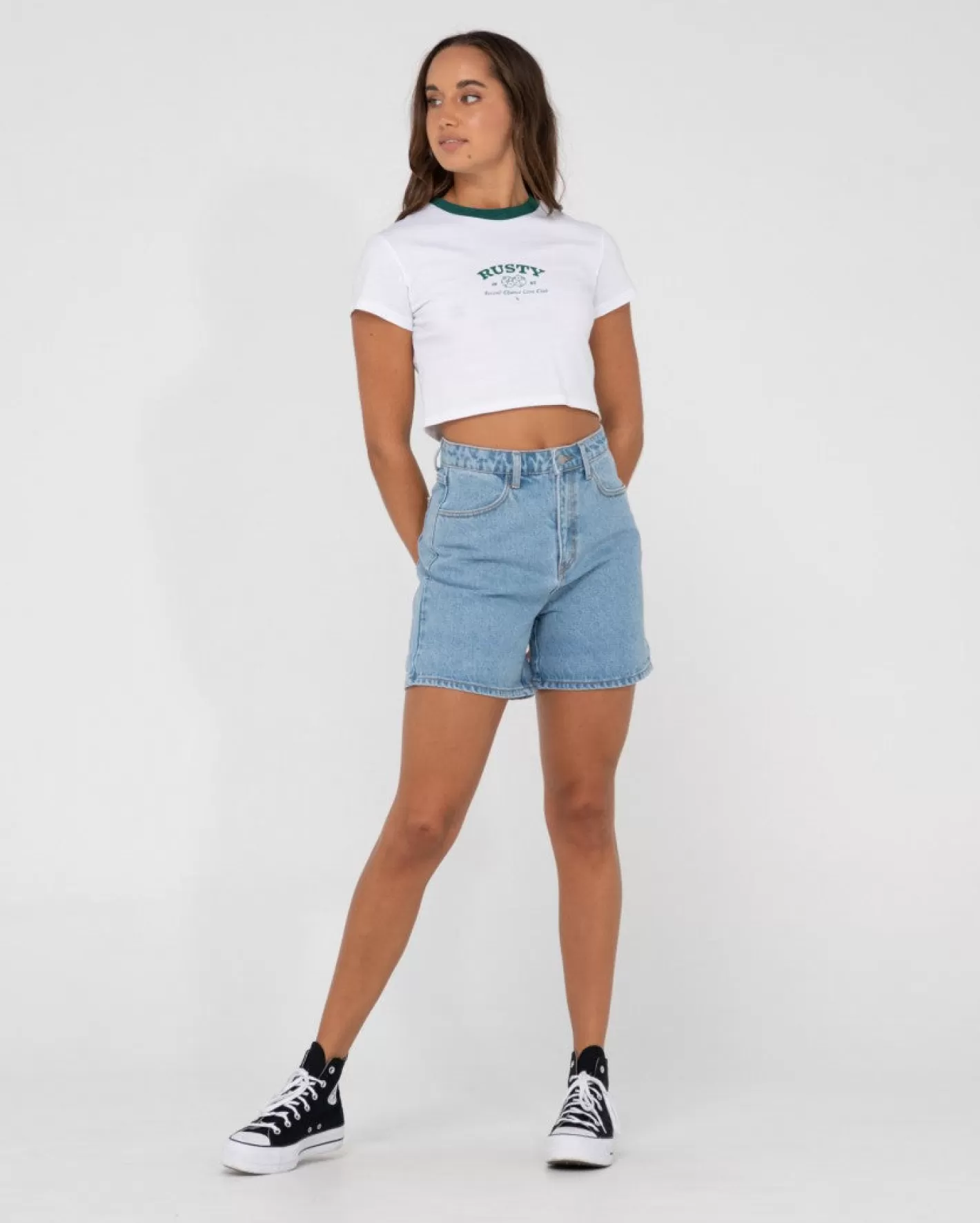 Mujer Rusty Camiseta Para Bebe Con Grafico De Manga Corta Second Chance