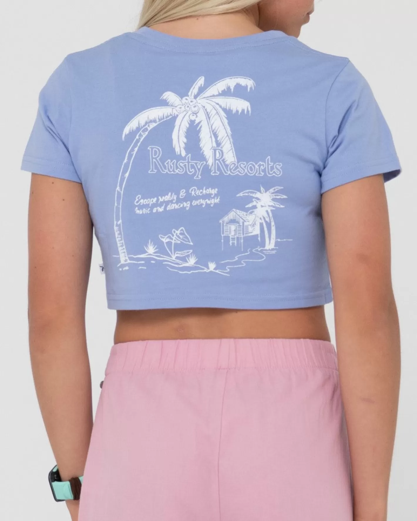 Niños Rusty Camiseta Para Bebe Con Grafico Resorts Para Ninas
