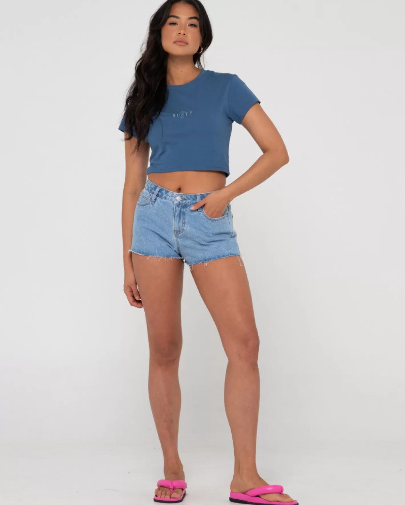 Mujer Rusty Camiseta Para Bebe De Manga Corta Sunrise
