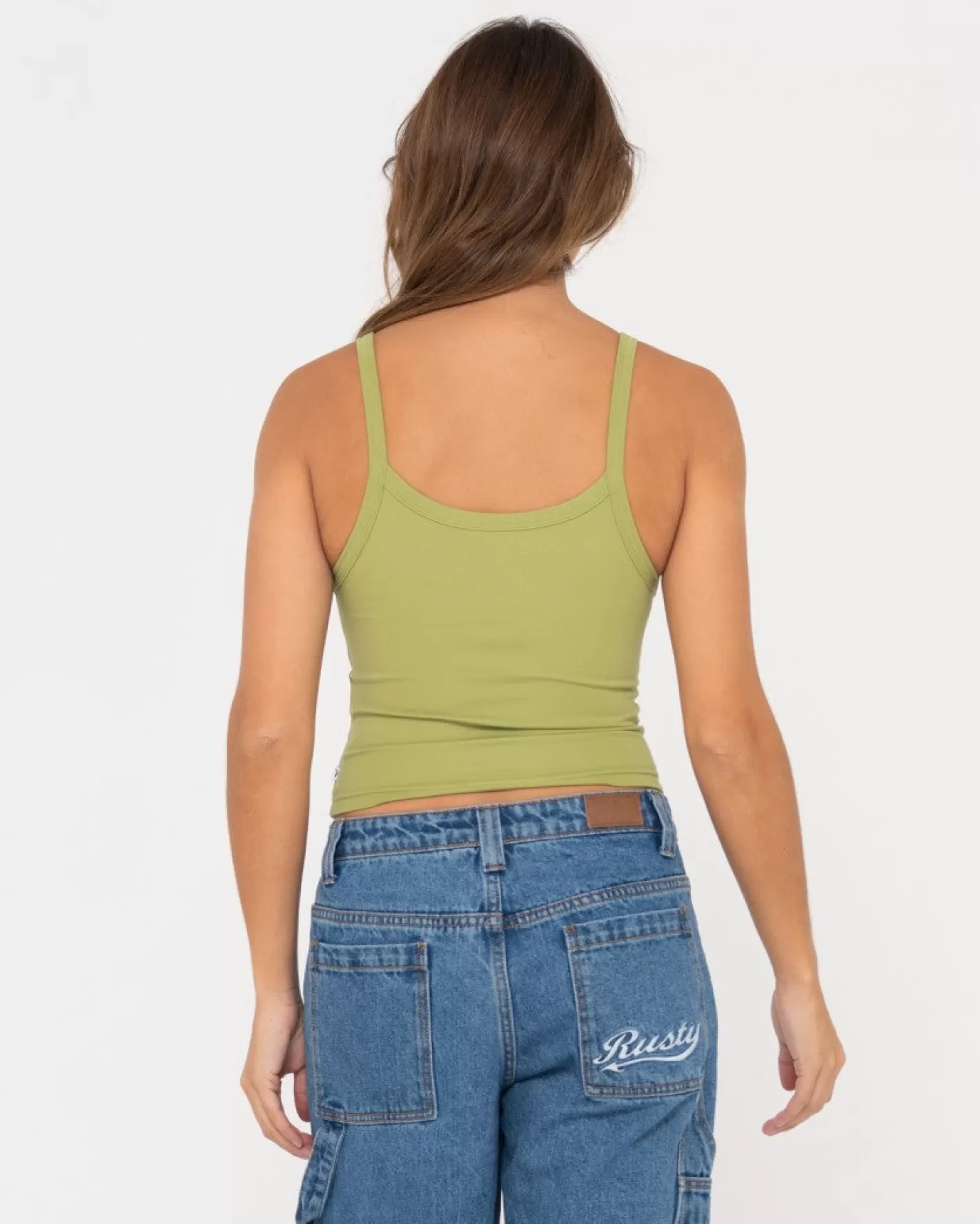 Mujer Rusty Camisola Skimmer De Blanks