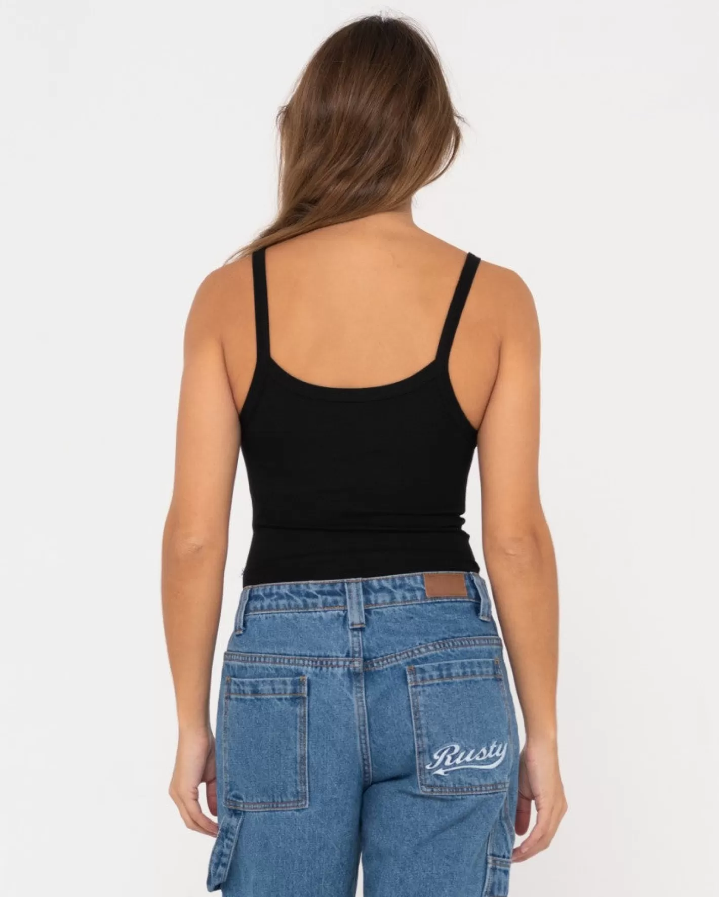 Mujer Rusty Camisola Skimmer De Blanks