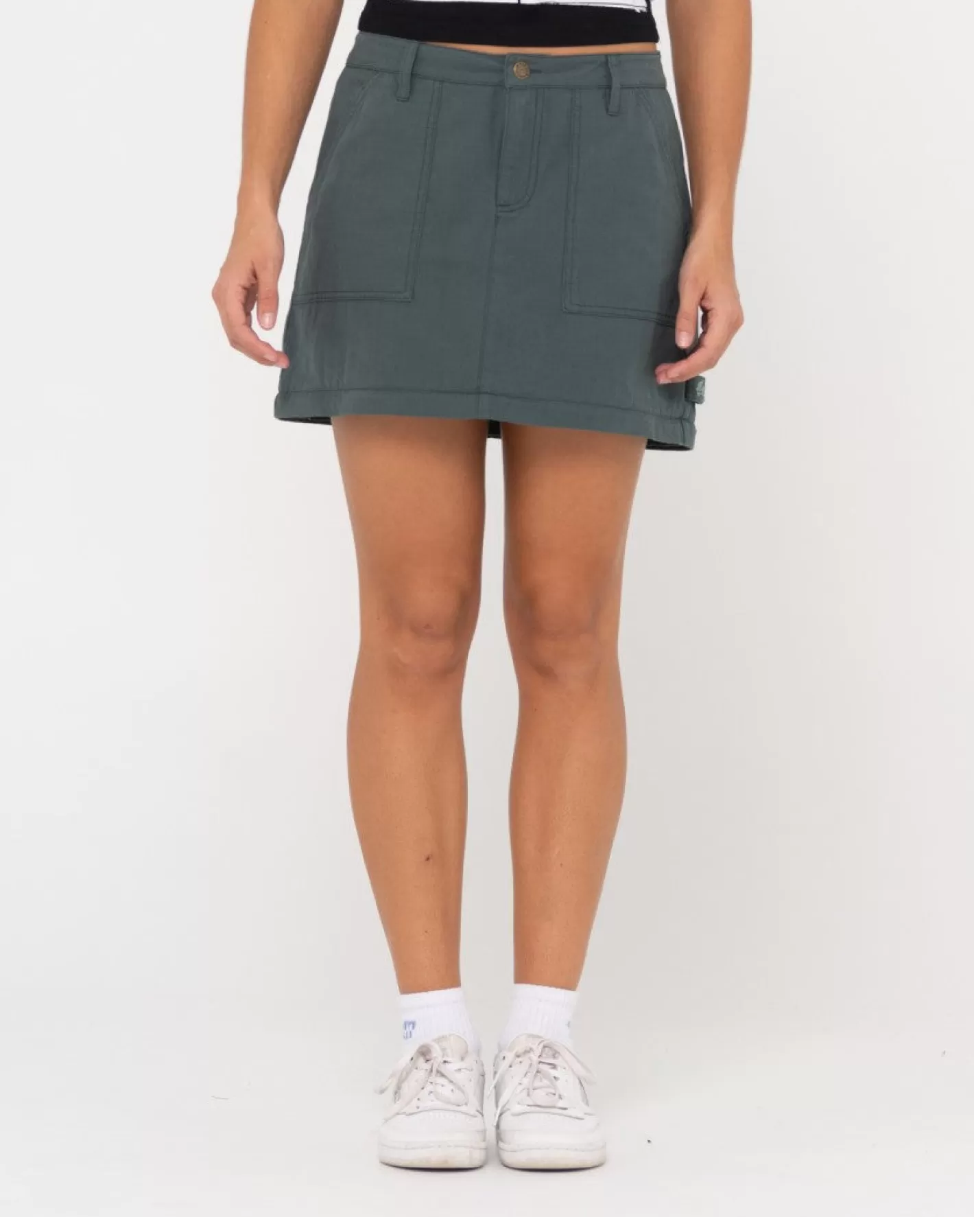 Mujer Rusty Falda Larga Billie De Talle Bajo, Antidesgarro Y Con Cremallera